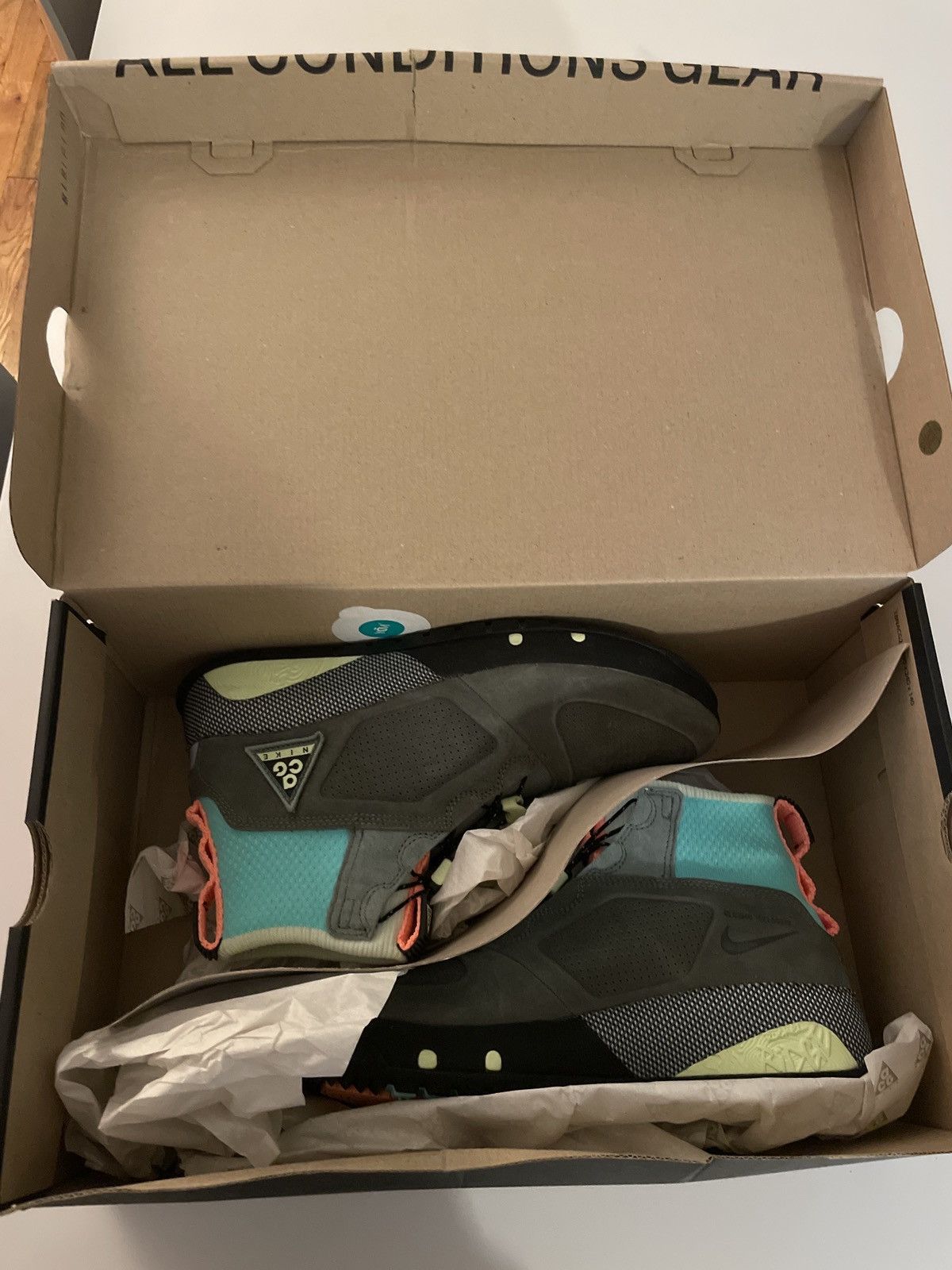 Nike ACG Nike ACG Ruckle Ridge Noise Aqua 8 Size US 8 / EU 41 - 8 Thumbnail