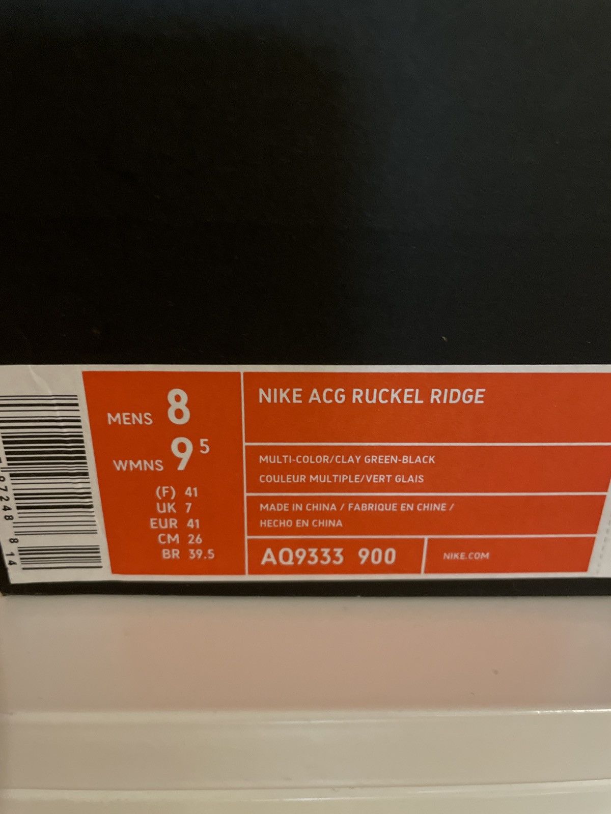 Nike ACG Nike ACG Ruckle Ridge Noise Aqua 8 Size US 8 / EU 41 - 7 Thumbnail
