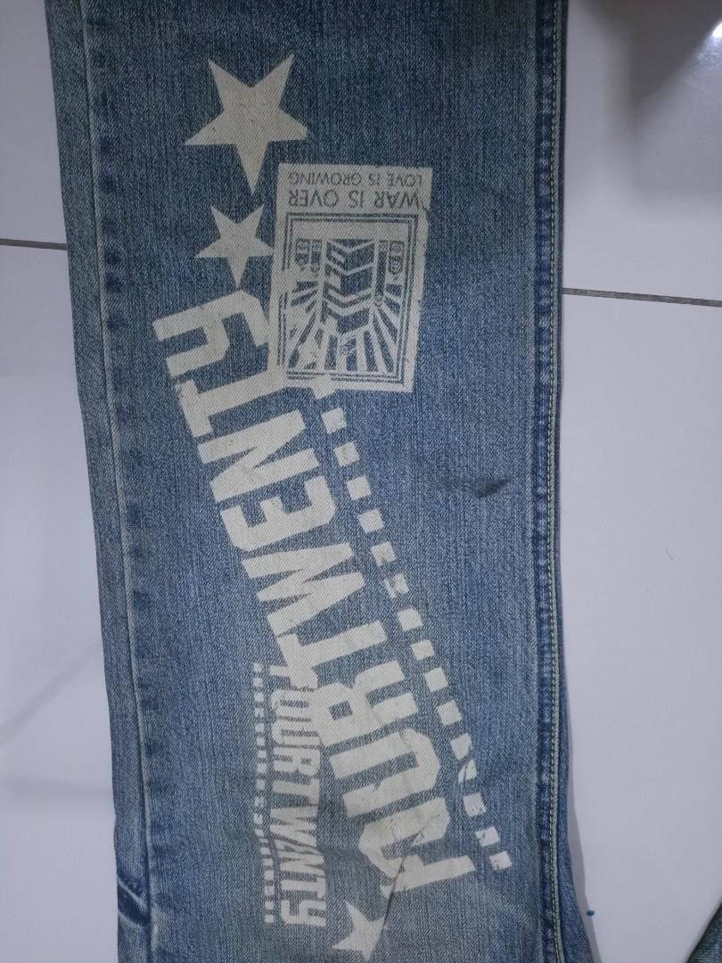 Bob Marley × Vintage bob Marley fourtwenty denim jeans Size US 32 / EU 48 - 3 Thumbnail