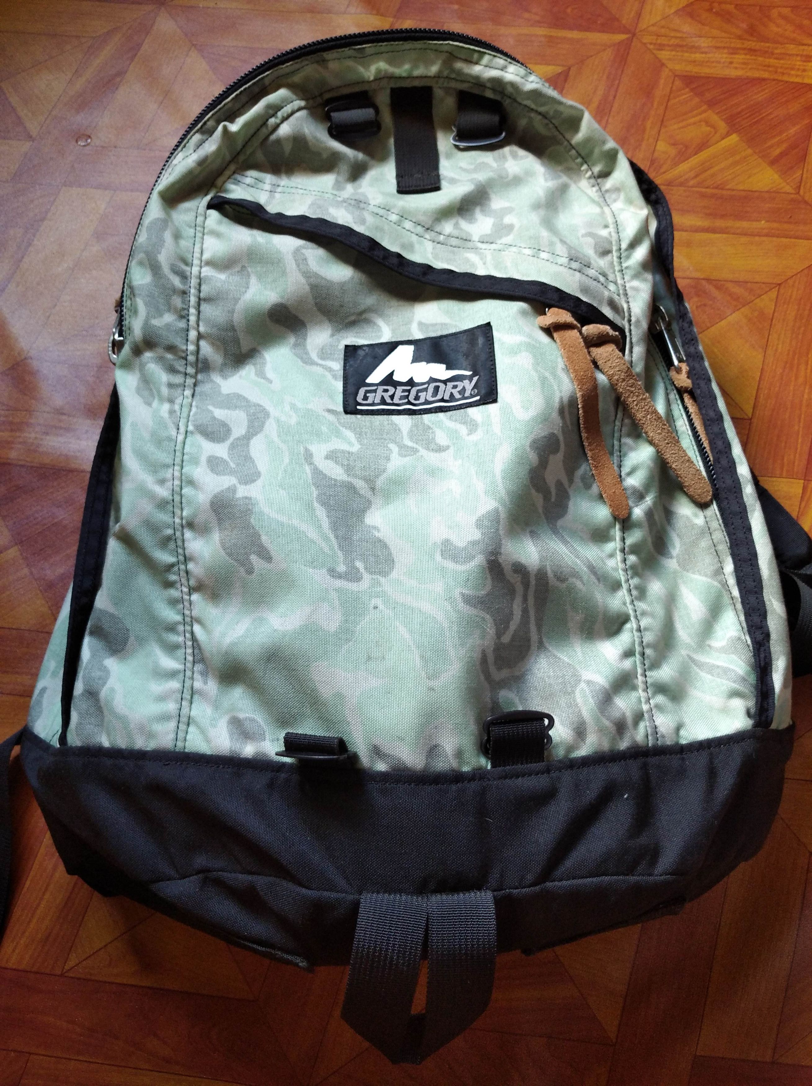 Gregory made in USA camo backpack