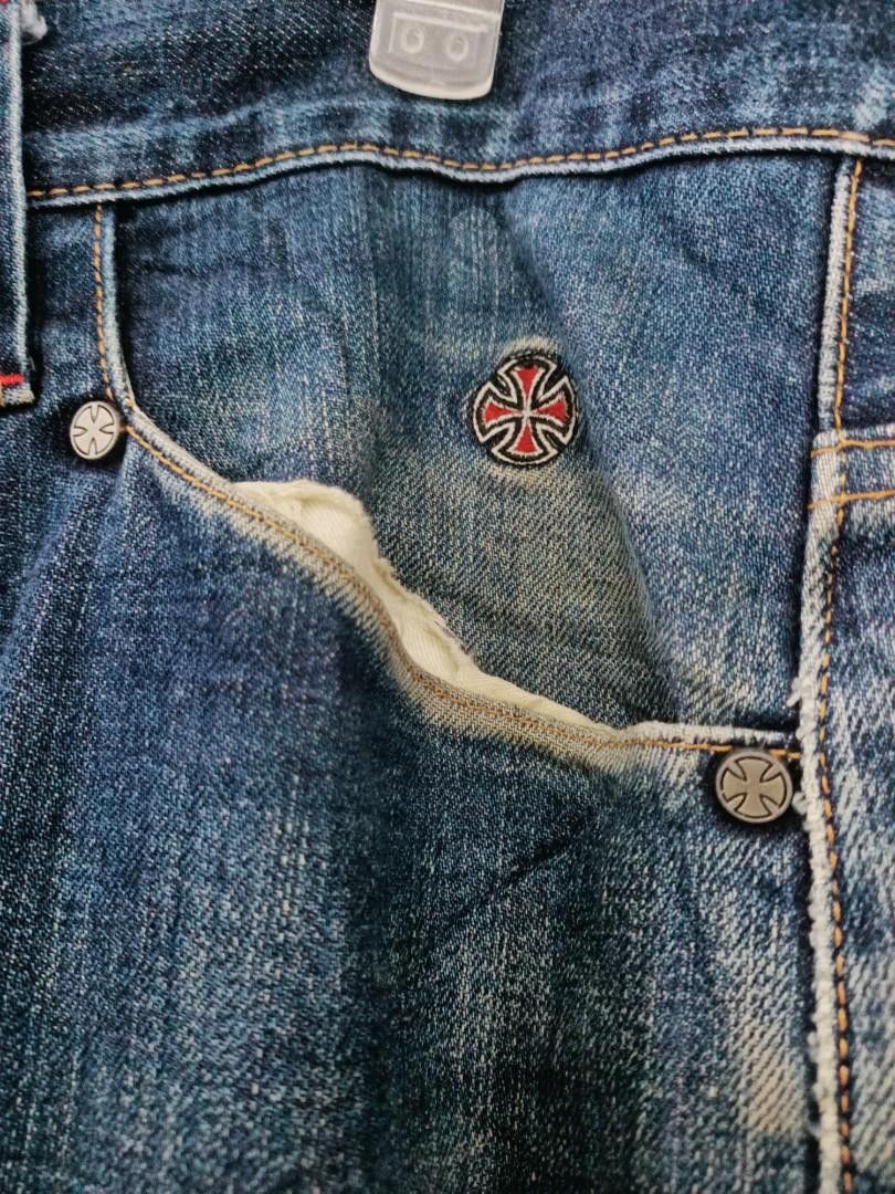 Independent Truck Co. Independent Truck Company Denim Jeans Size US 36 / EU 52 - 7 Thumbnail