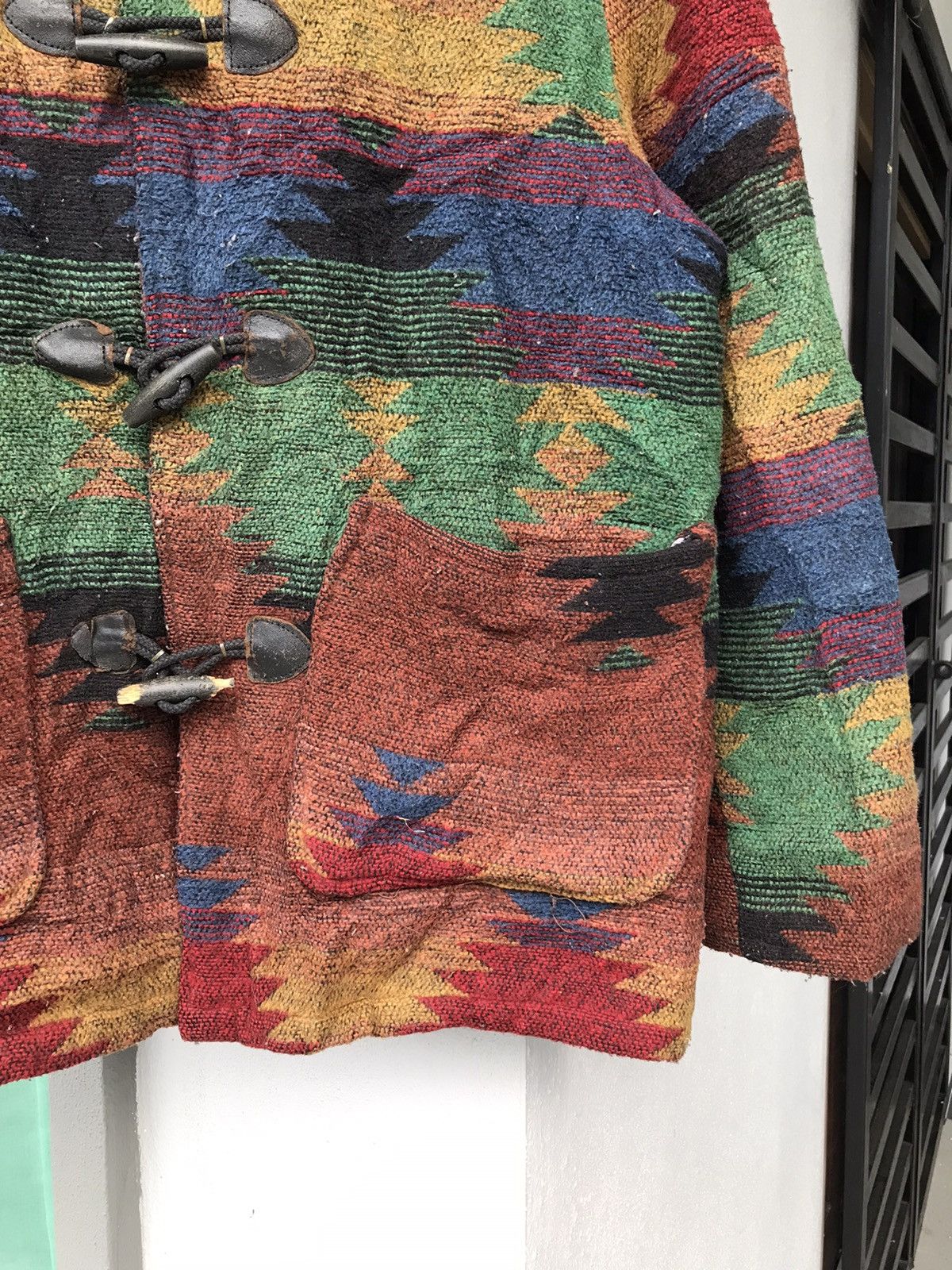 Japanese Brand × Vintage VERY RARE Vtg Lakeshire Navajo Jacket Made in Usa Size US L / EU 52-54 / 3 - 4 Thumbnail