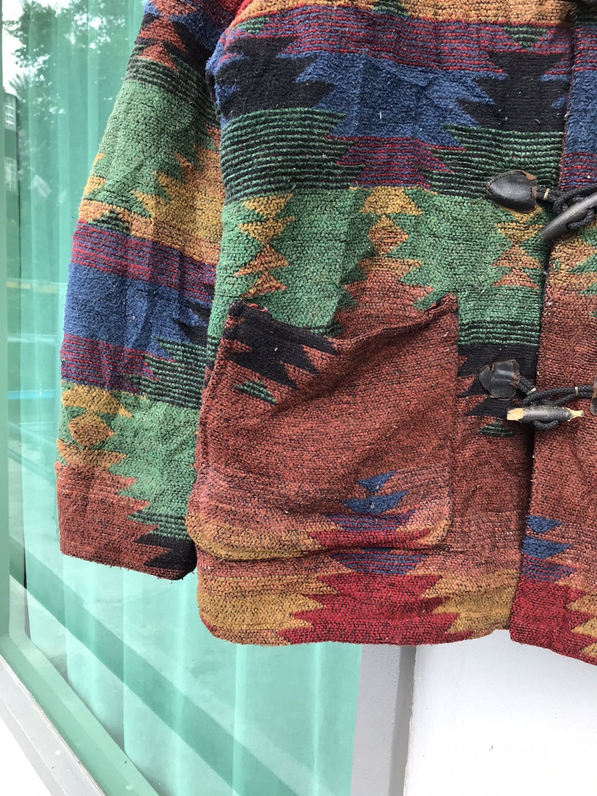 Japanese Brand × Vintage VERY RARE Vtg Lakeshire Navajo Jacket Made in Usa Size US L / EU 52-54 / 3 - 3 Thumbnail