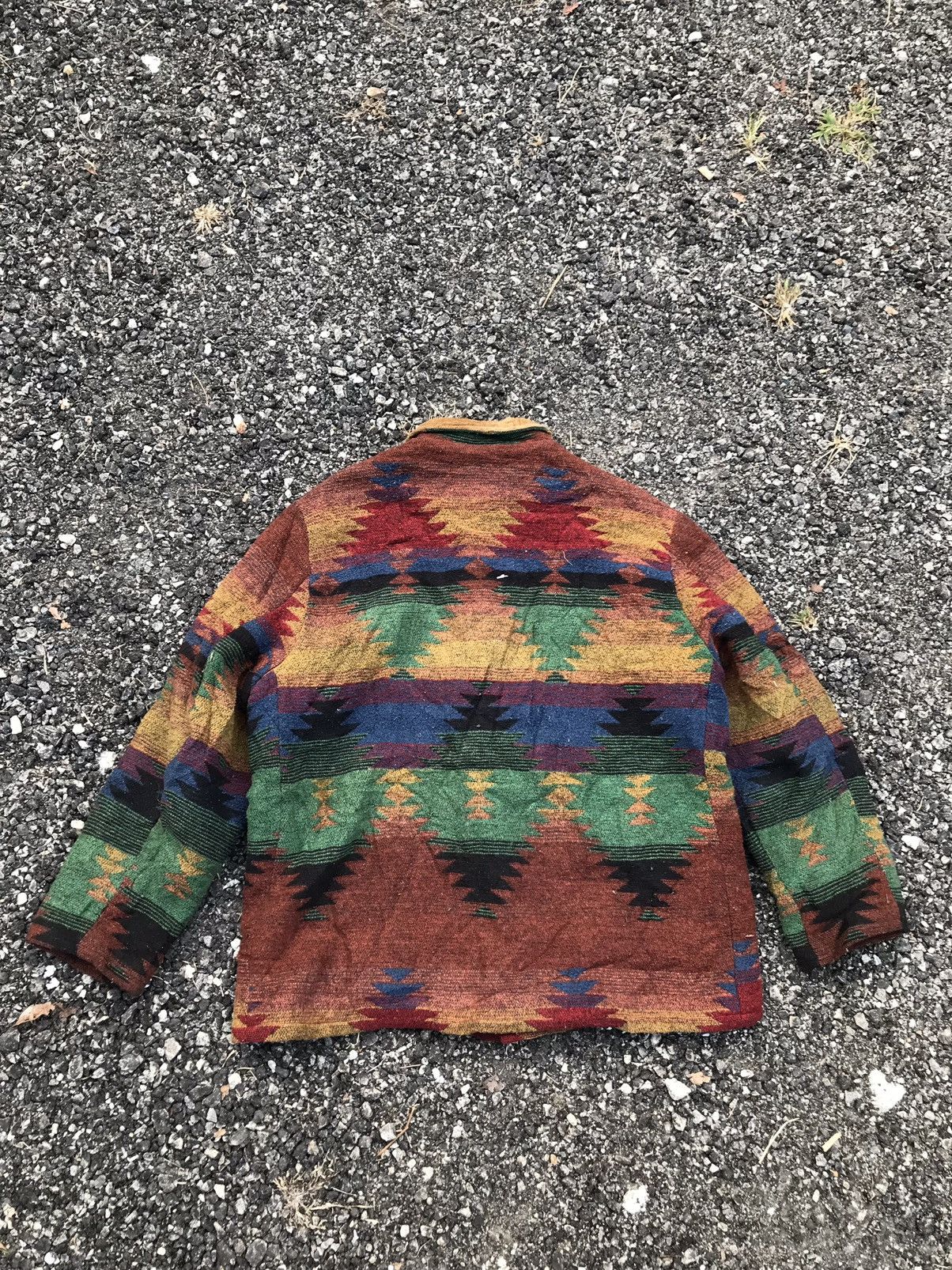 Japanese Brand × Vintage VERY RARE Vtg Lakeshire Navajo Jacket Made in Usa Size US L / EU 52-54 / 3 - 10 Thumbnail