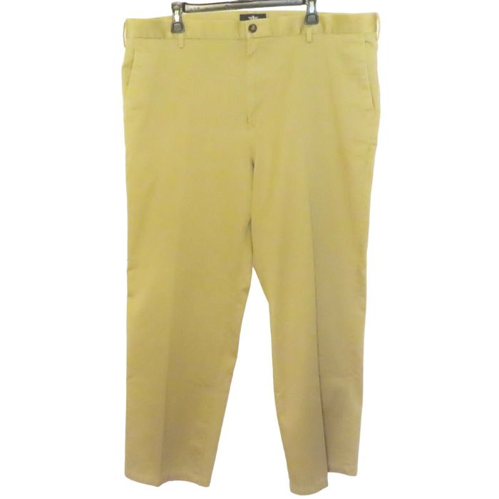 Dockers Dockers Pants Signature Khaki Beige Color Flat Front Grailed