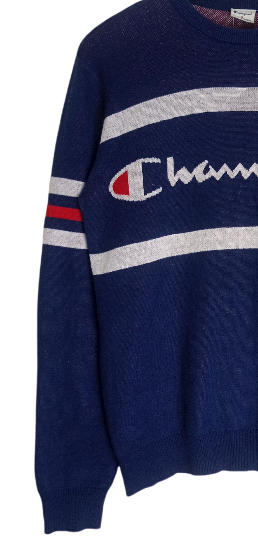Champion × Vintage Vintage Champion Multicolour Big Logo Sweatshirt Size US S / EU 44-46 / 1 - 6 Thumbnail