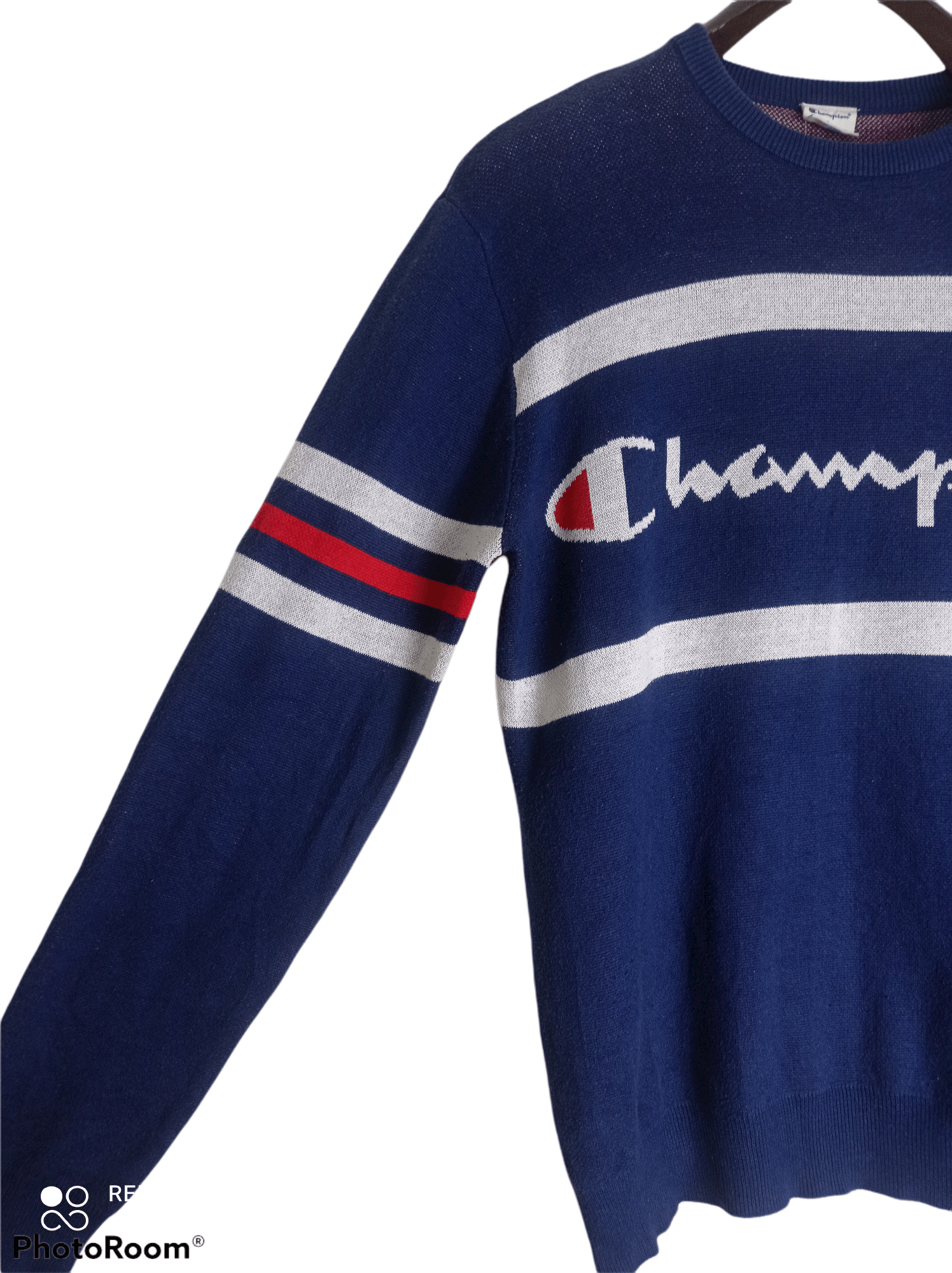 Champion × Vintage Vintage Champion Multicolour Big Logo Sweatshirt Size US S / EU 44-46 / 1 - 4 Thumbnail