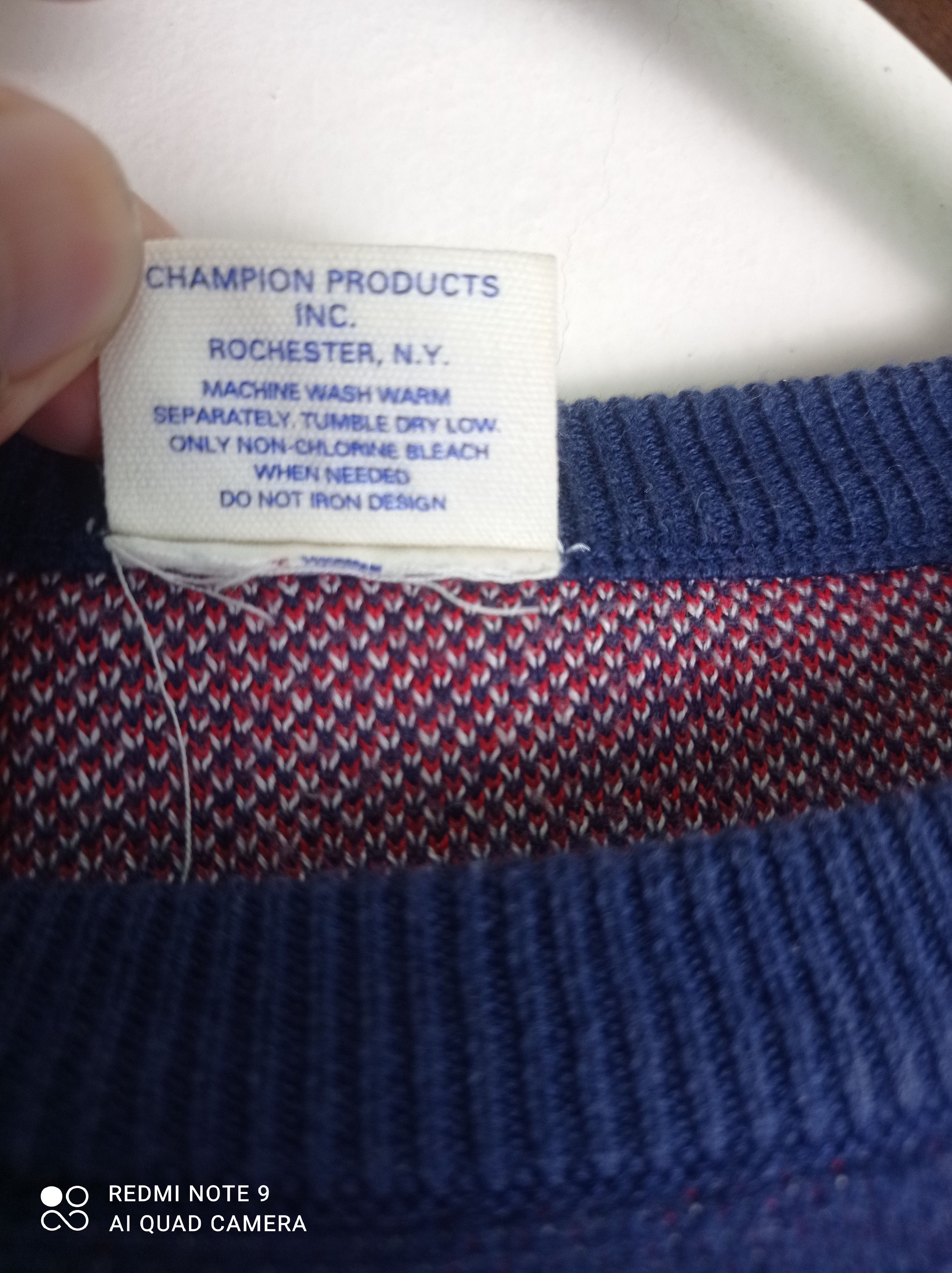 Champion × Vintage Vintage Champion Multicolour Big Logo Sweatshirt Size US S / EU 44-46 / 1 - 12 Thumbnail