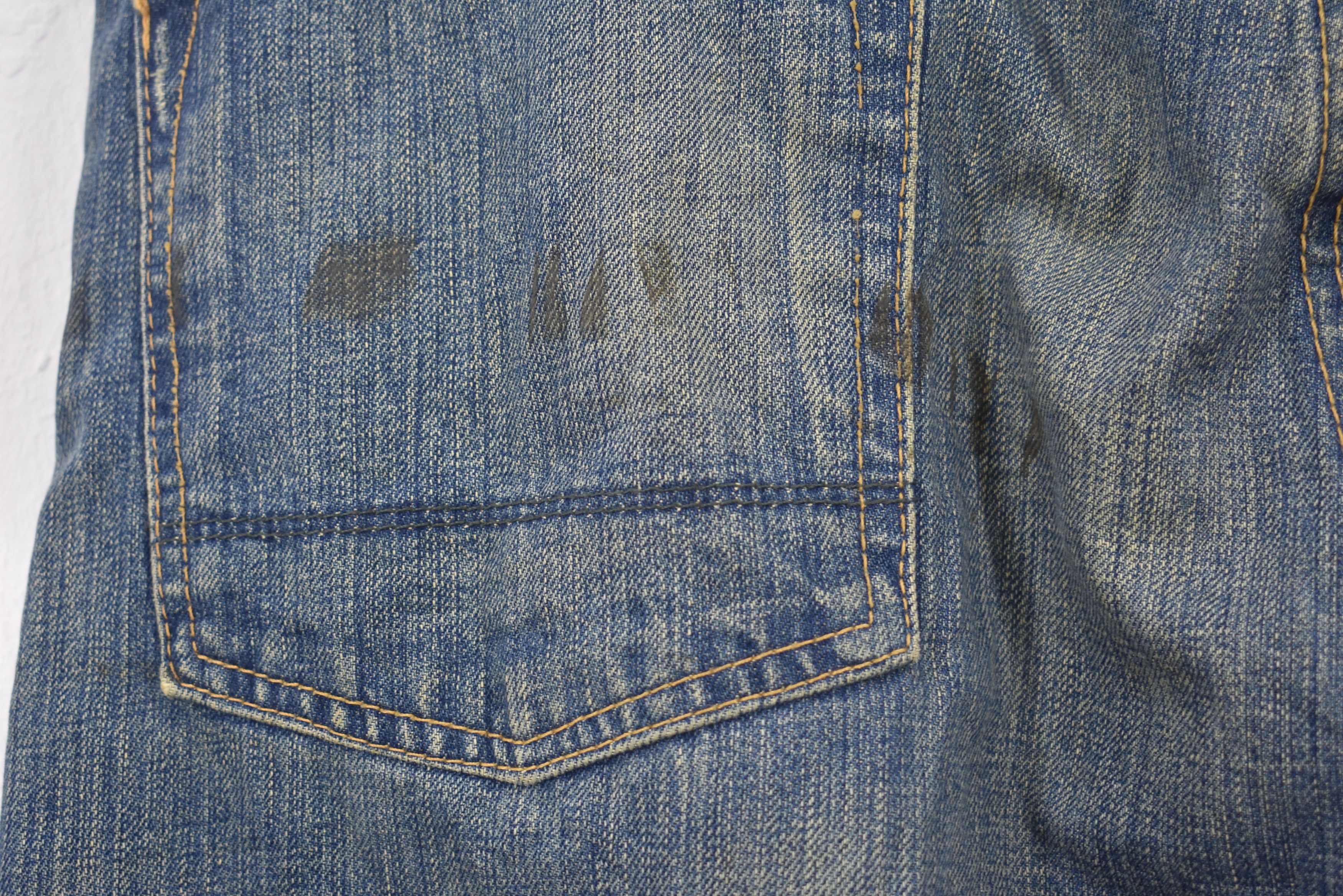 Polo Ralph Lauren × Vintage Polo Ralph Lauren Distressed Denim Jeans Size US 38 / EU 54 - 8 Thumbnail