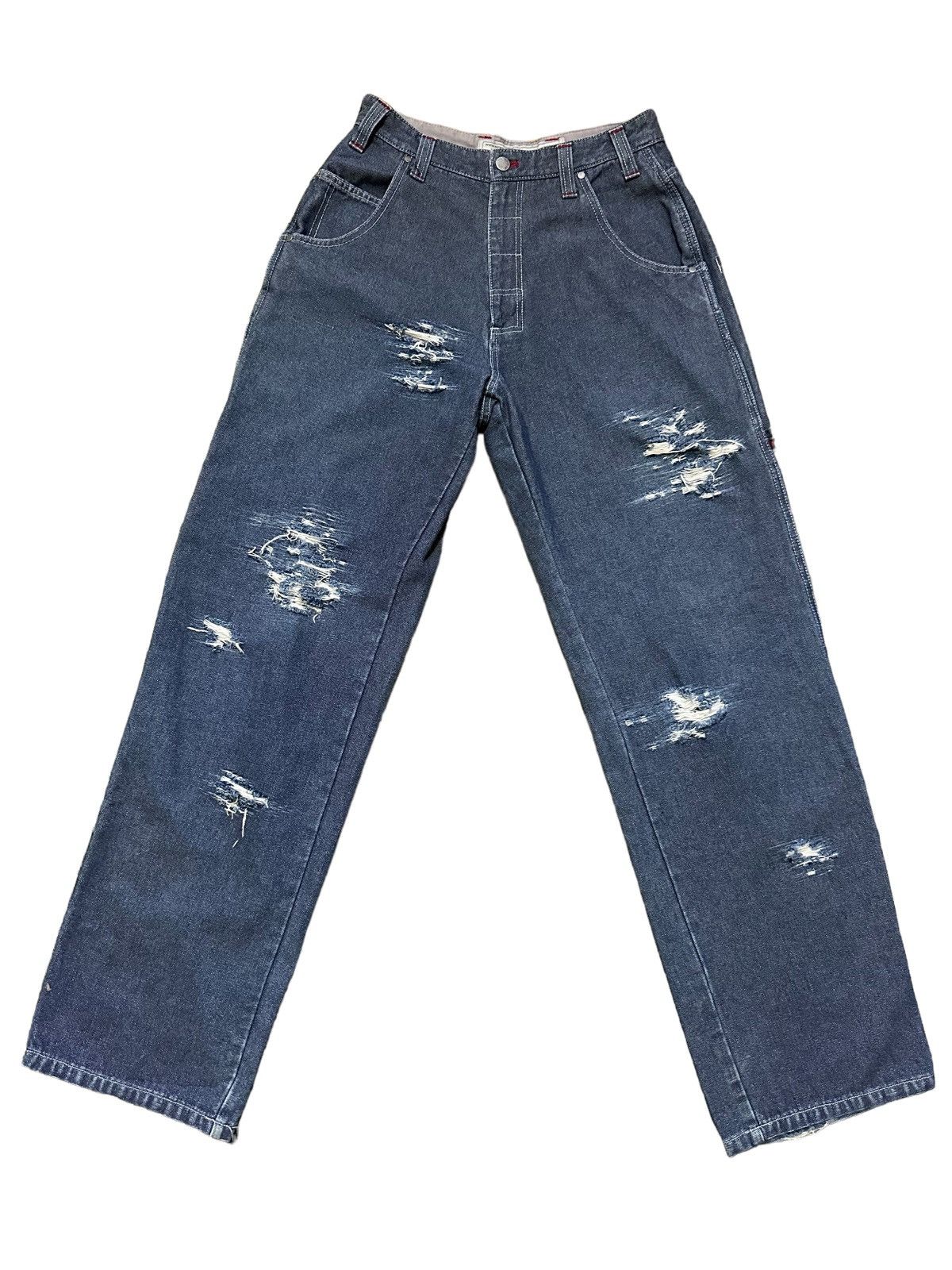Fubu Vintage Airwalk Carpenter Denim Jeans Hip Hop Skateboard Size US 30 / EU 46 - 1 Thumbnail
