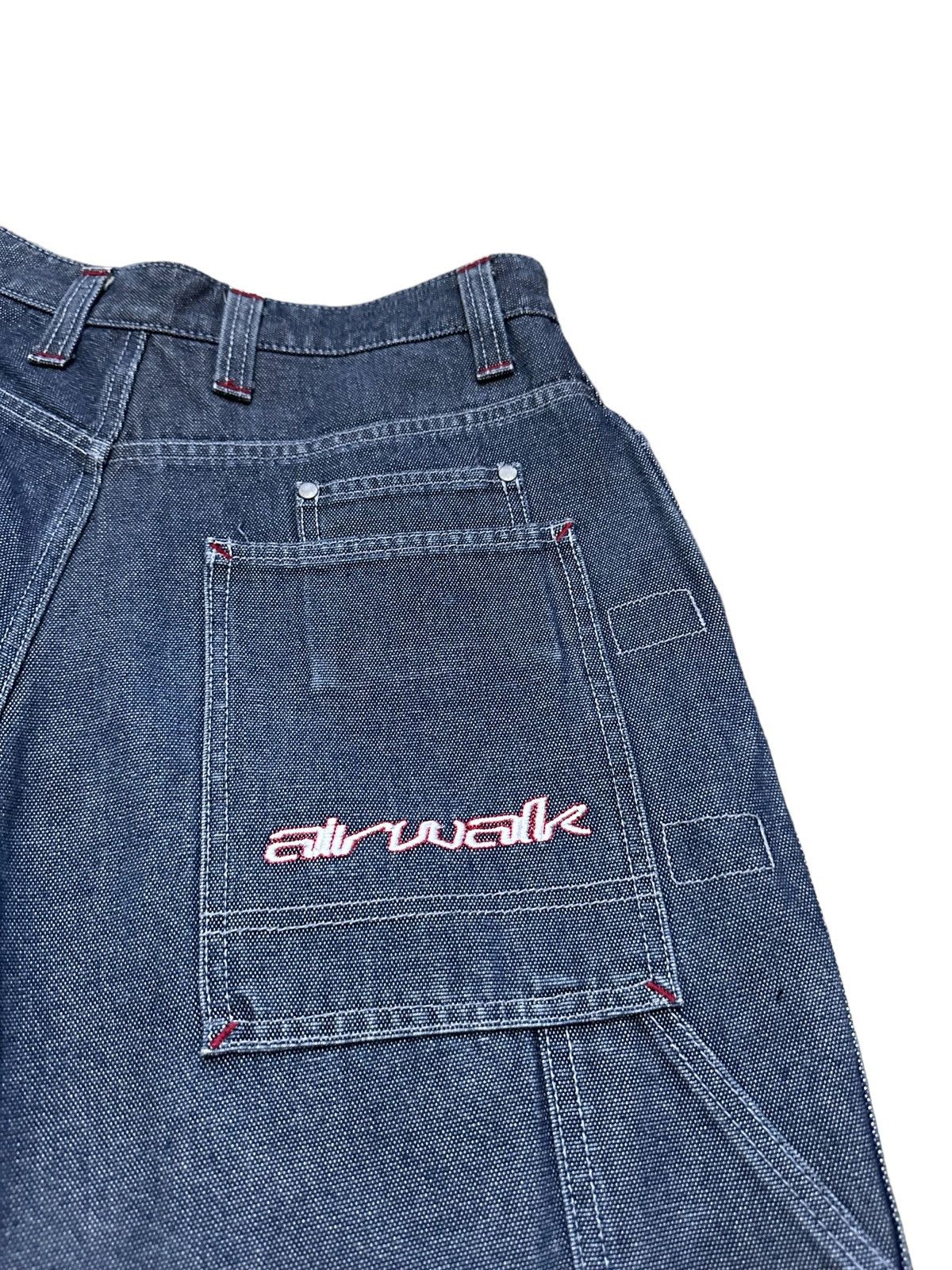 Fubu Vintage Airwalk Carpenter Denim Jeans Hip Hop Skateboard Size US 30 / EU 46 - 9 Thumbnail