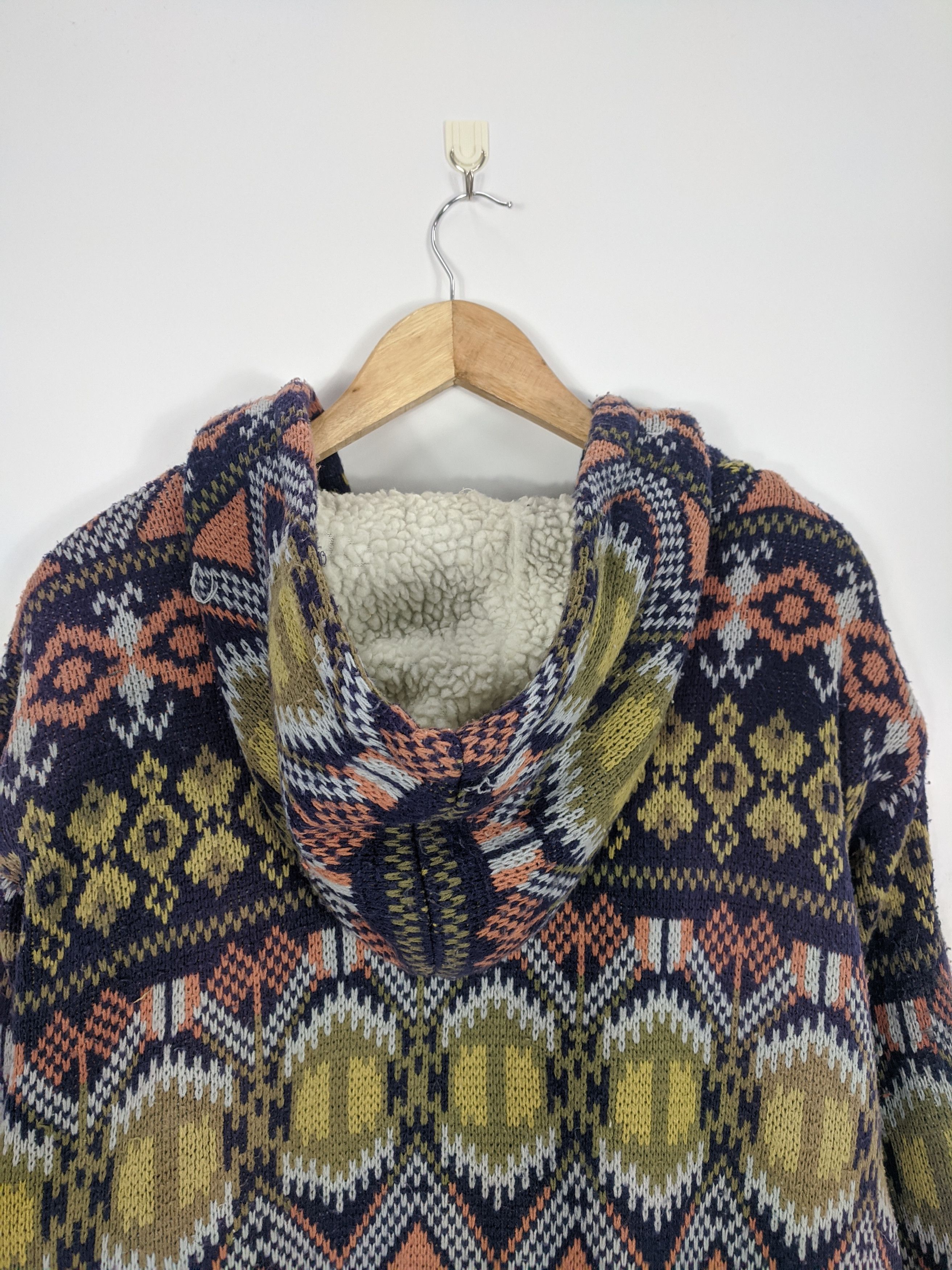 Vintage Vintage Knitwear Hoodie Navajo Design Size US L / EU 52-54 / 3 - 4 Thumbnail