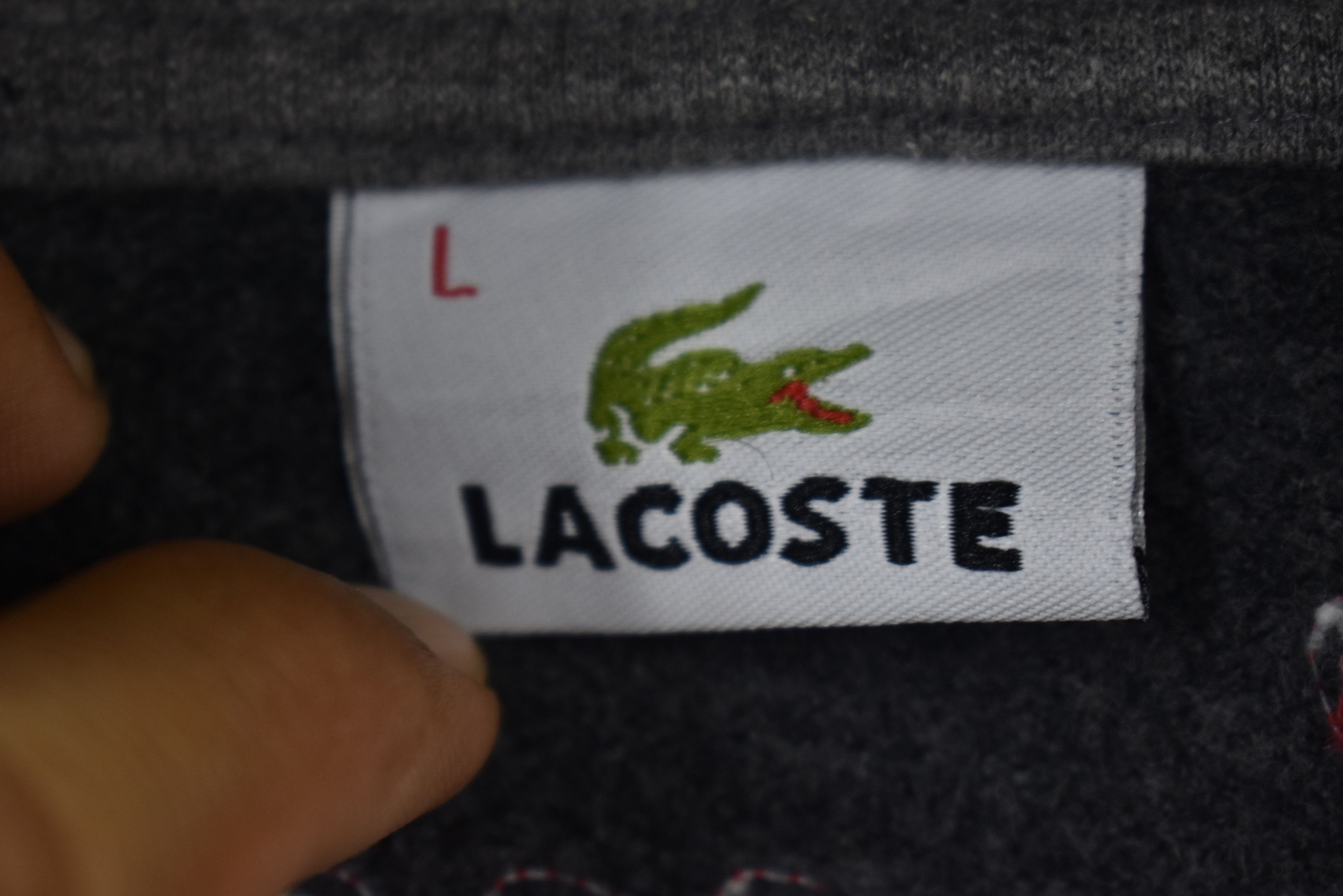 Lacoste × Vintage 💥 Vintage Lacoste hoodie large Size US L / EU 52-54 / 3 - 4 Thumbnail