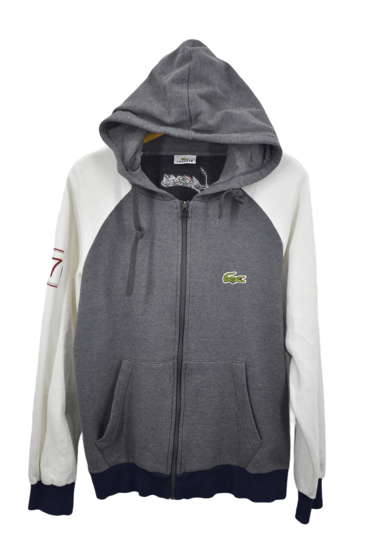 Lacoste × Vintage 💥 Vintage Lacoste hoodie large Size US L / EU 52-54 / 3 - 1 Thumbnail