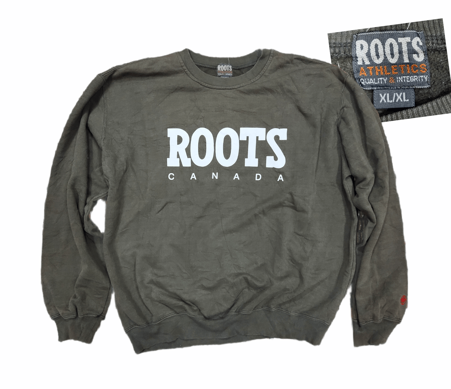 Roots × Vintage VINTAGE ROOTS CANADA SWEATSHIRT Size US XL / EU 56 / 4 - 1 Thumbnail