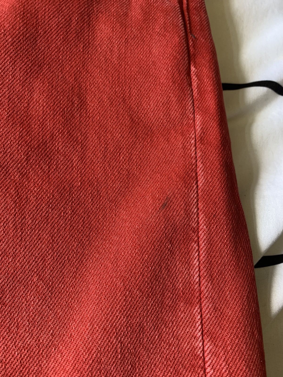 Helmut Lang Helmut Lang Red Dyed Masc Jeans Size US 32 / EU 48 - 11 Thumbnail