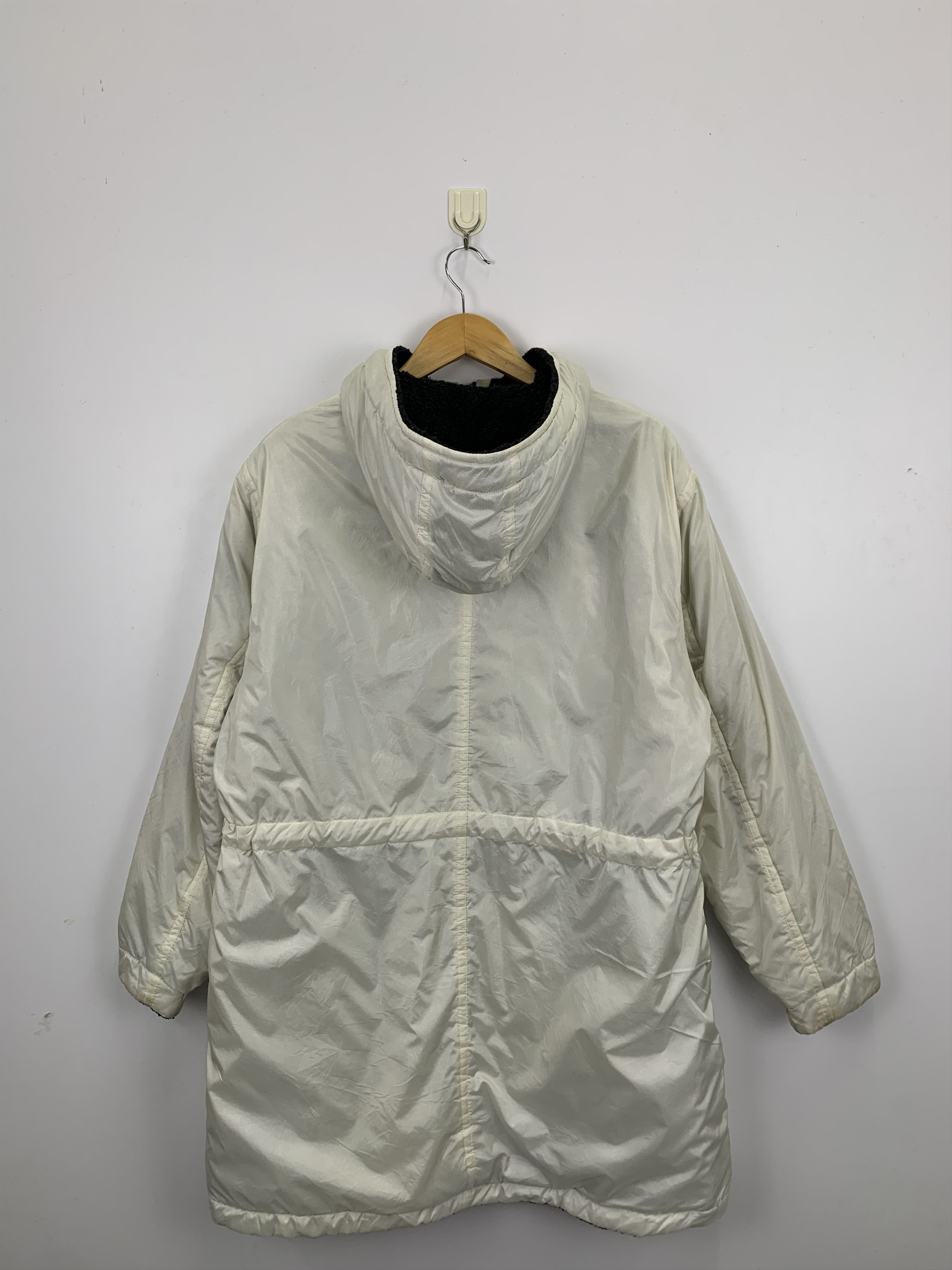 Japanese Brand × Vintage Vintage Ficce Jeans Reversible Hoodie Fleece Jacket Size US L / EU 52-54 / 3 - 11 Thumbnail