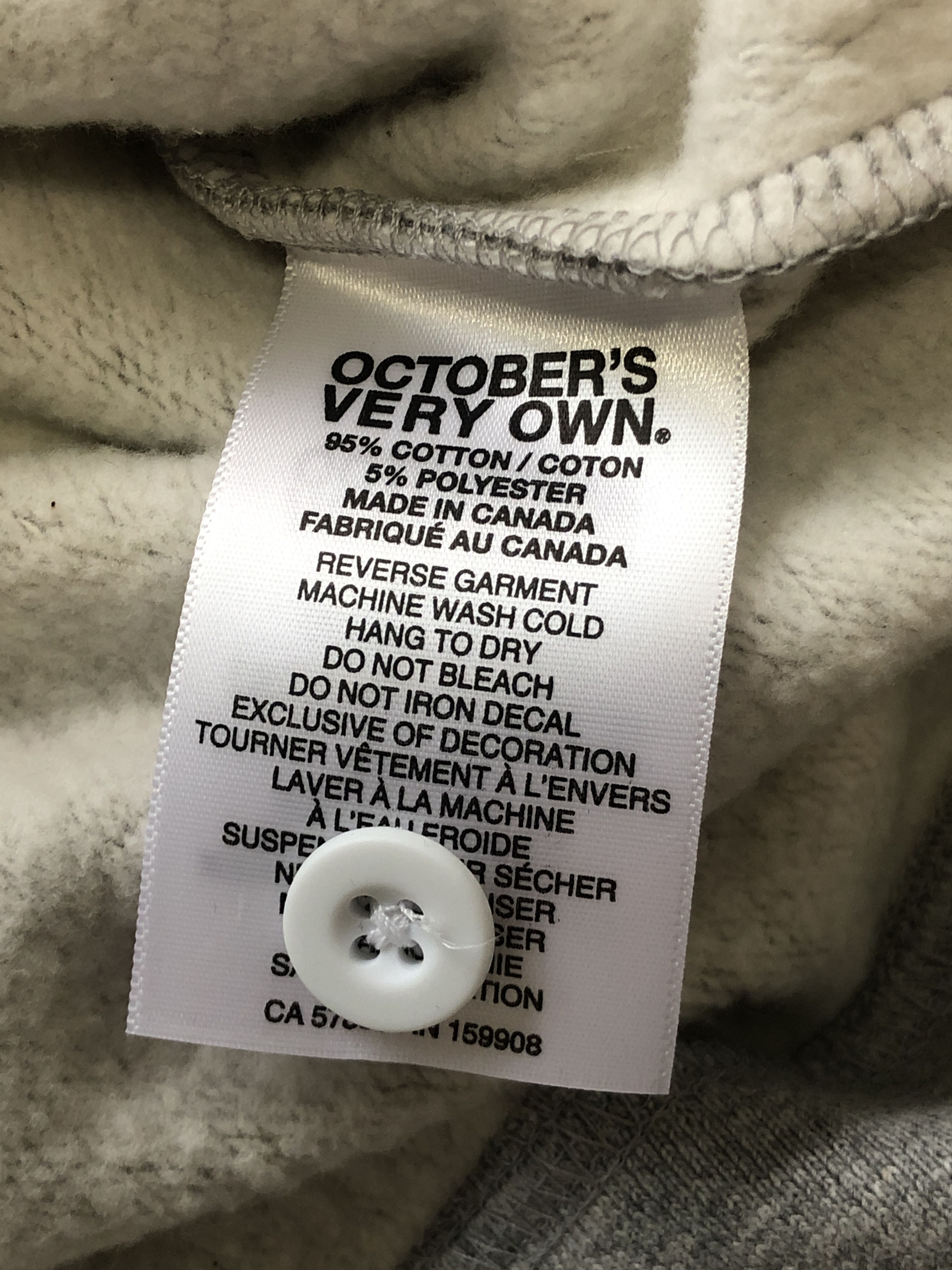 Drake OVO X UofT Rugby Polo - Heather Grey Size US XXL / EU 58 / 5 - 7 Thumbnail