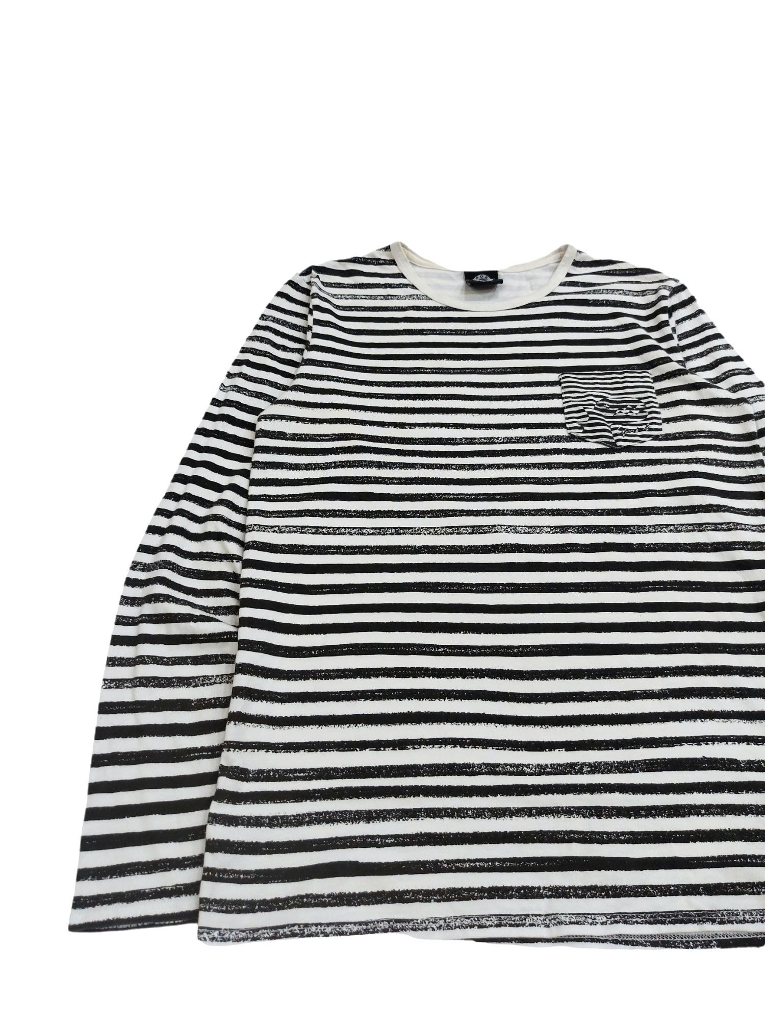 Designer × agnes b. RARE! AGNES B. PARIS SPORT STRIPED L/SLEEVE POCKET Size US S / EU 44-46 / 1 - 4 Thumbnail