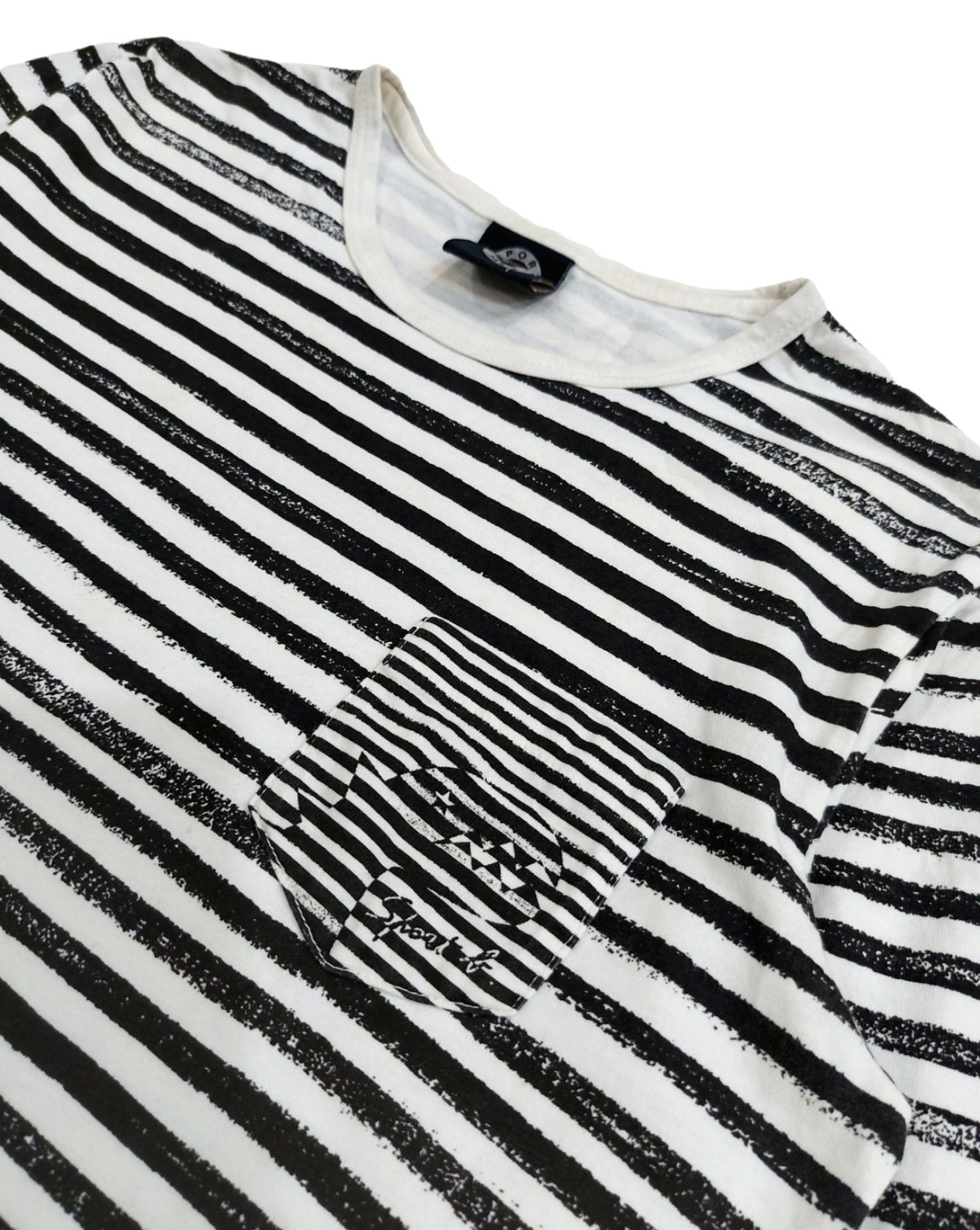 Designer × agnes b. RARE! AGNES B. PARIS SPORT STRIPED L/SLEEVE POCKET Size US S / EU 44-46 / 1 - 6 Thumbnail