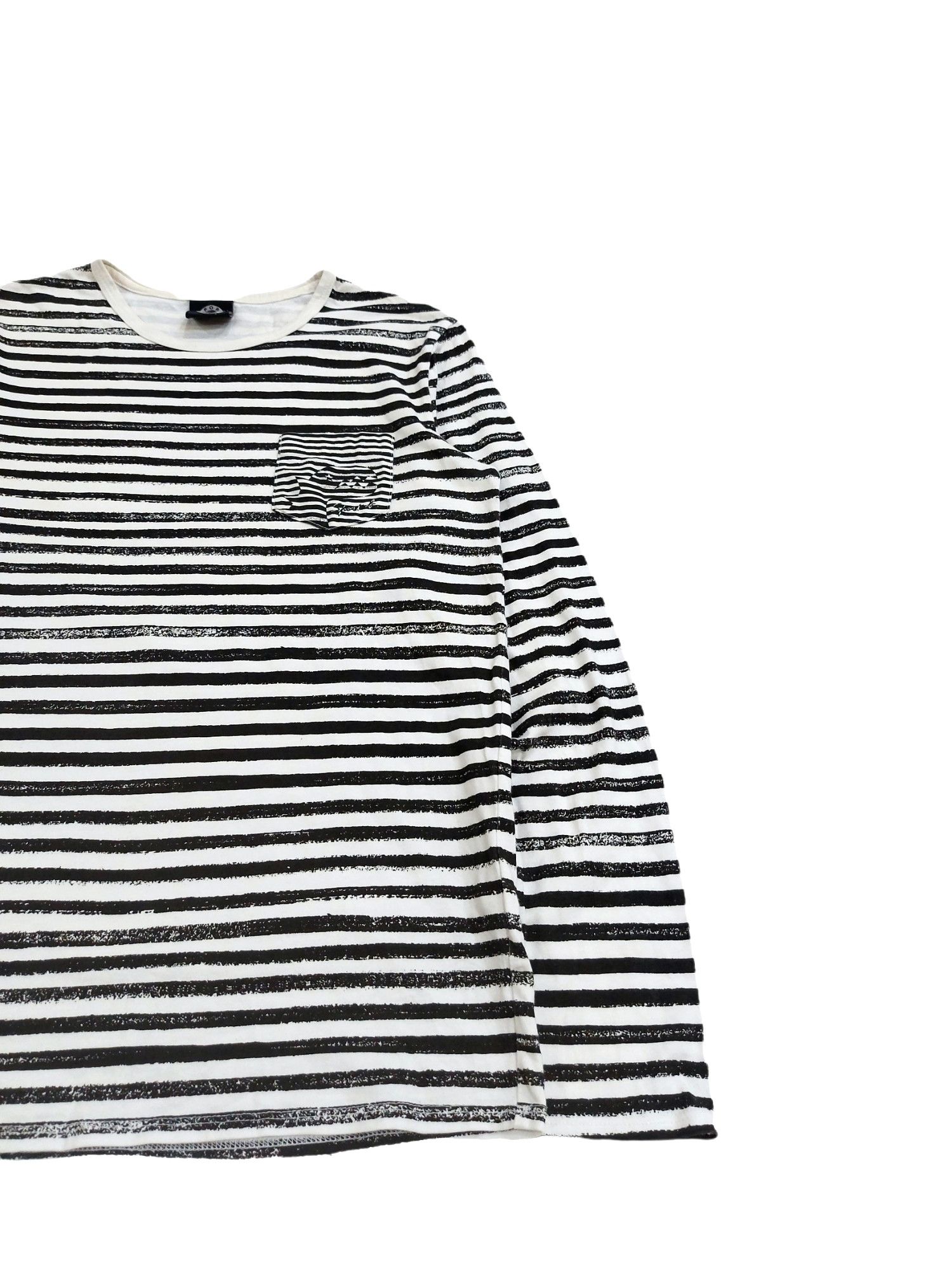 Designer × agnes b. RARE! AGNES B. PARIS SPORT STRIPED L/SLEEVE POCKET Size US S / EU 44-46 / 1 - 3 Thumbnail