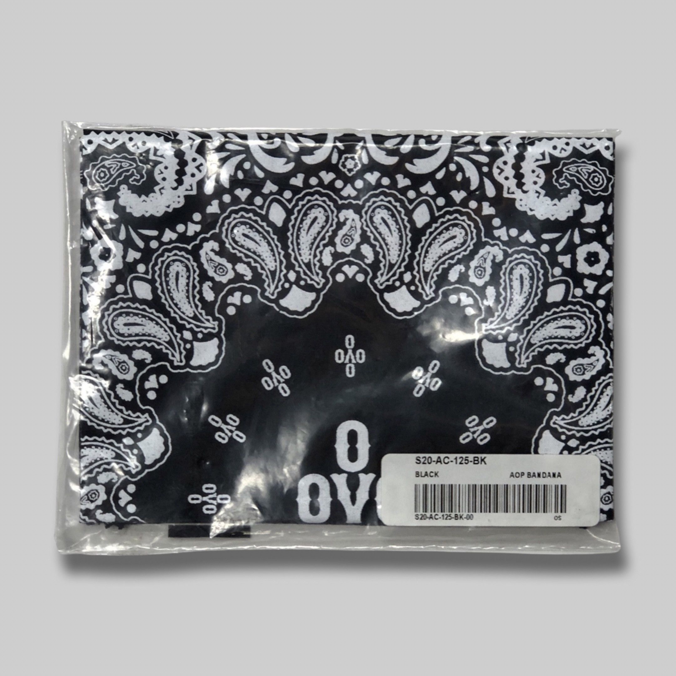 Drake OVO BLACK BANDANA Size ONE SIZE - 2 Thumbnail