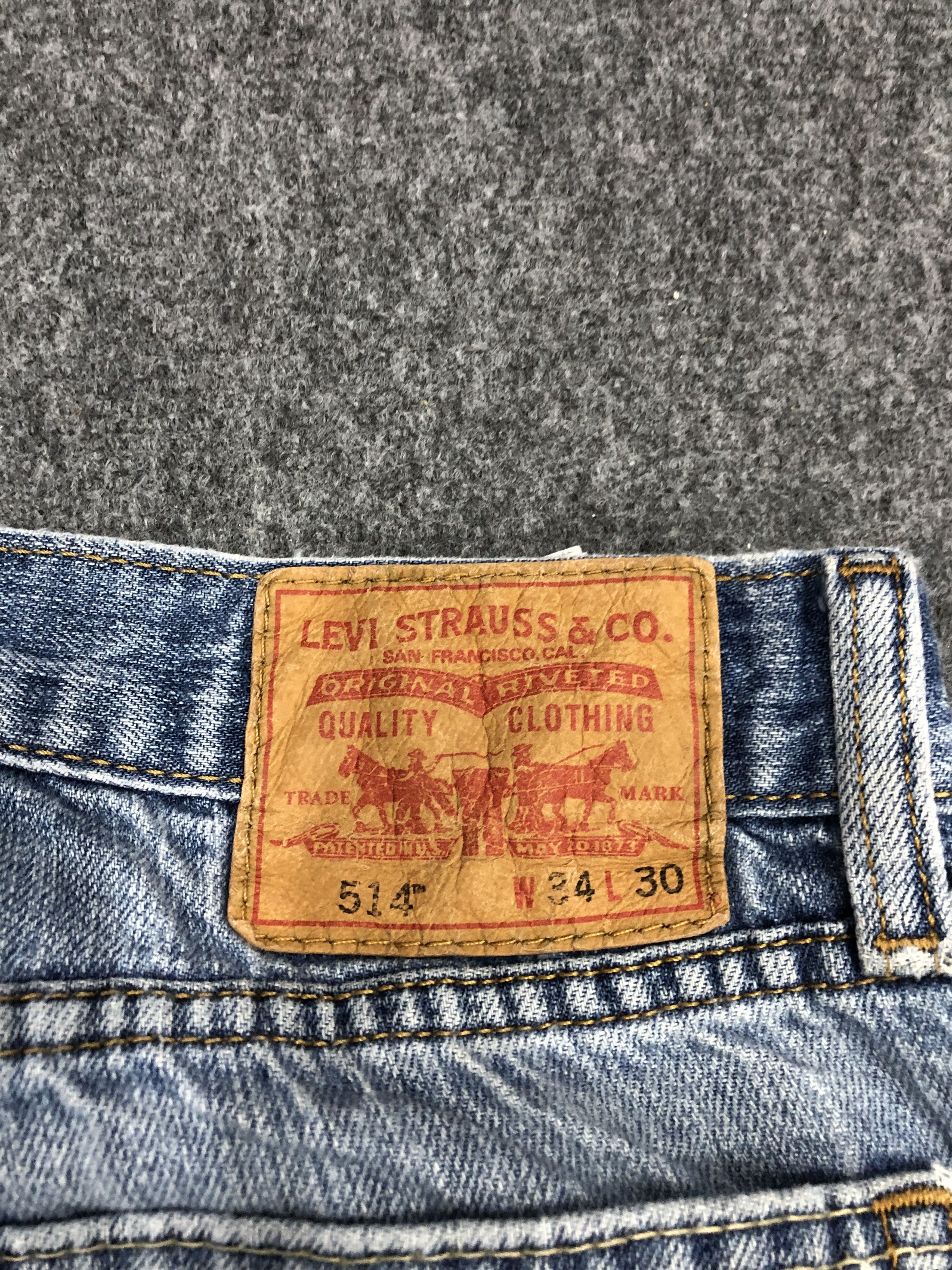 Levi's × Vintage Vintage Levis 514 Light Wash Jeans DP0966 Size US 34 / EU 50 - 5 Thumbnail