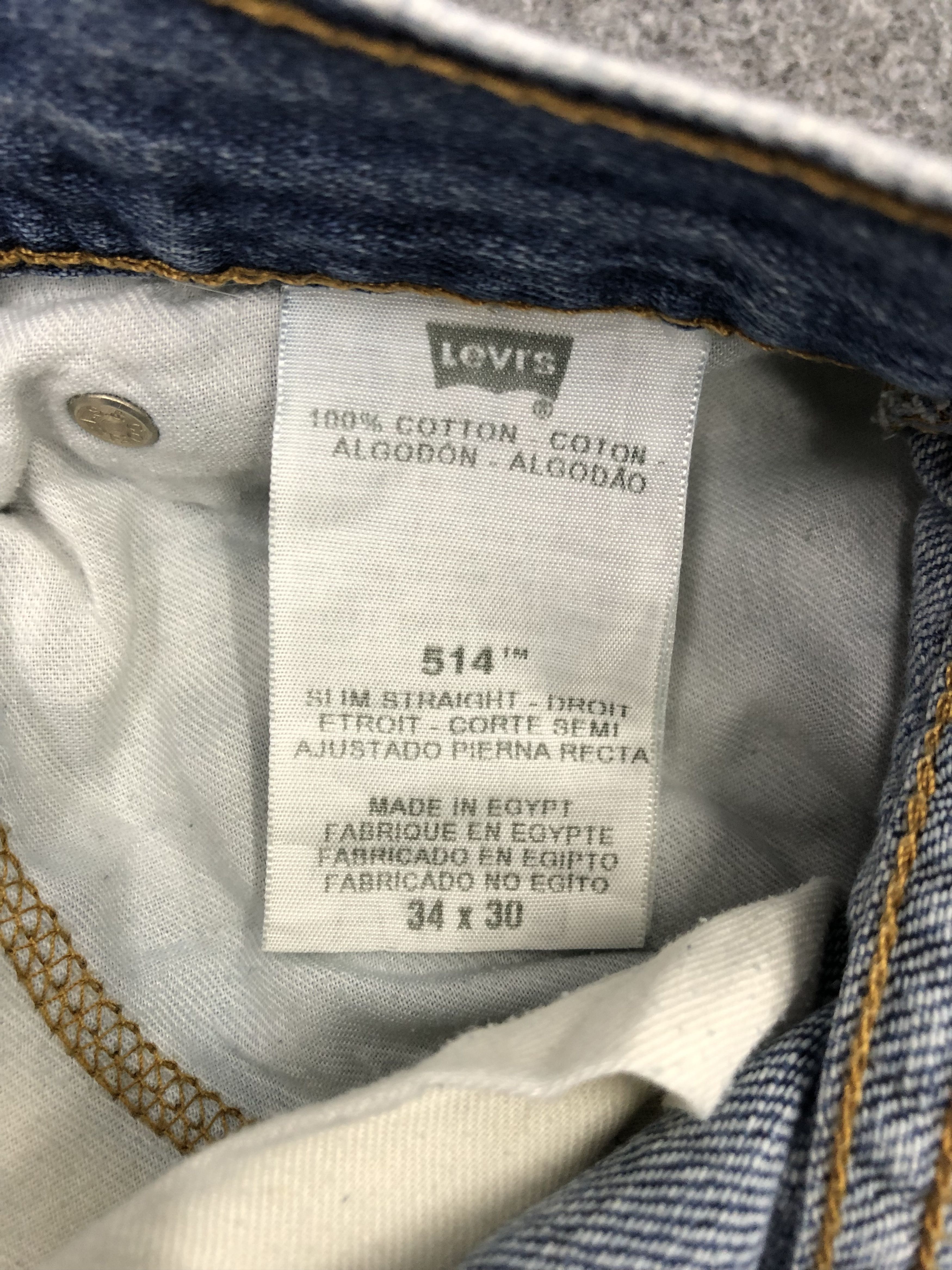 Levi's × Vintage Vintage Levis 514 Light Wash Jeans DP0966 Size US 34 / EU 50 - 6 Thumbnail
