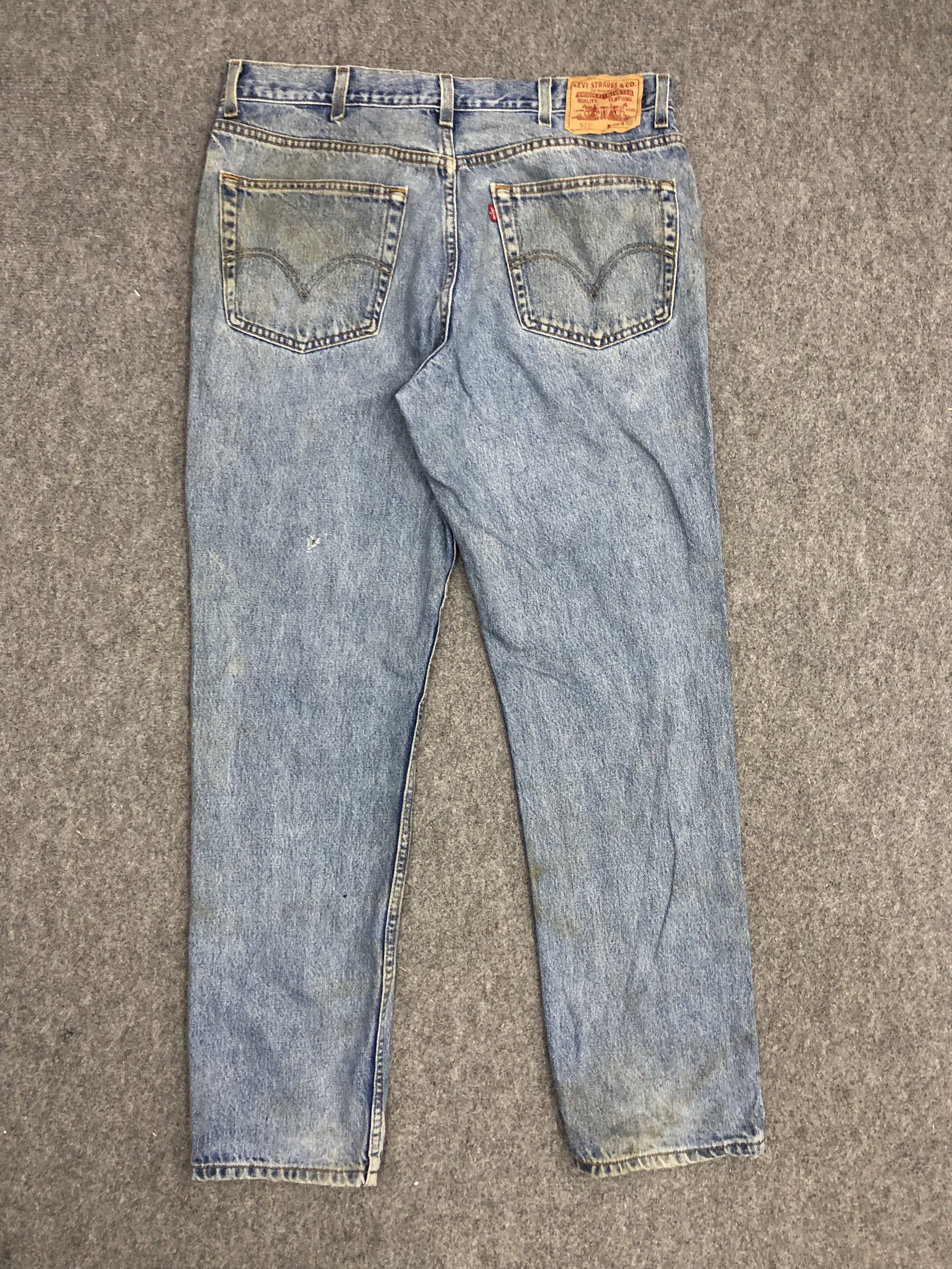 Levi's Vintage Levis 512 Rusty Jeans DP0965 Size US 37 - 3 Thumbnail