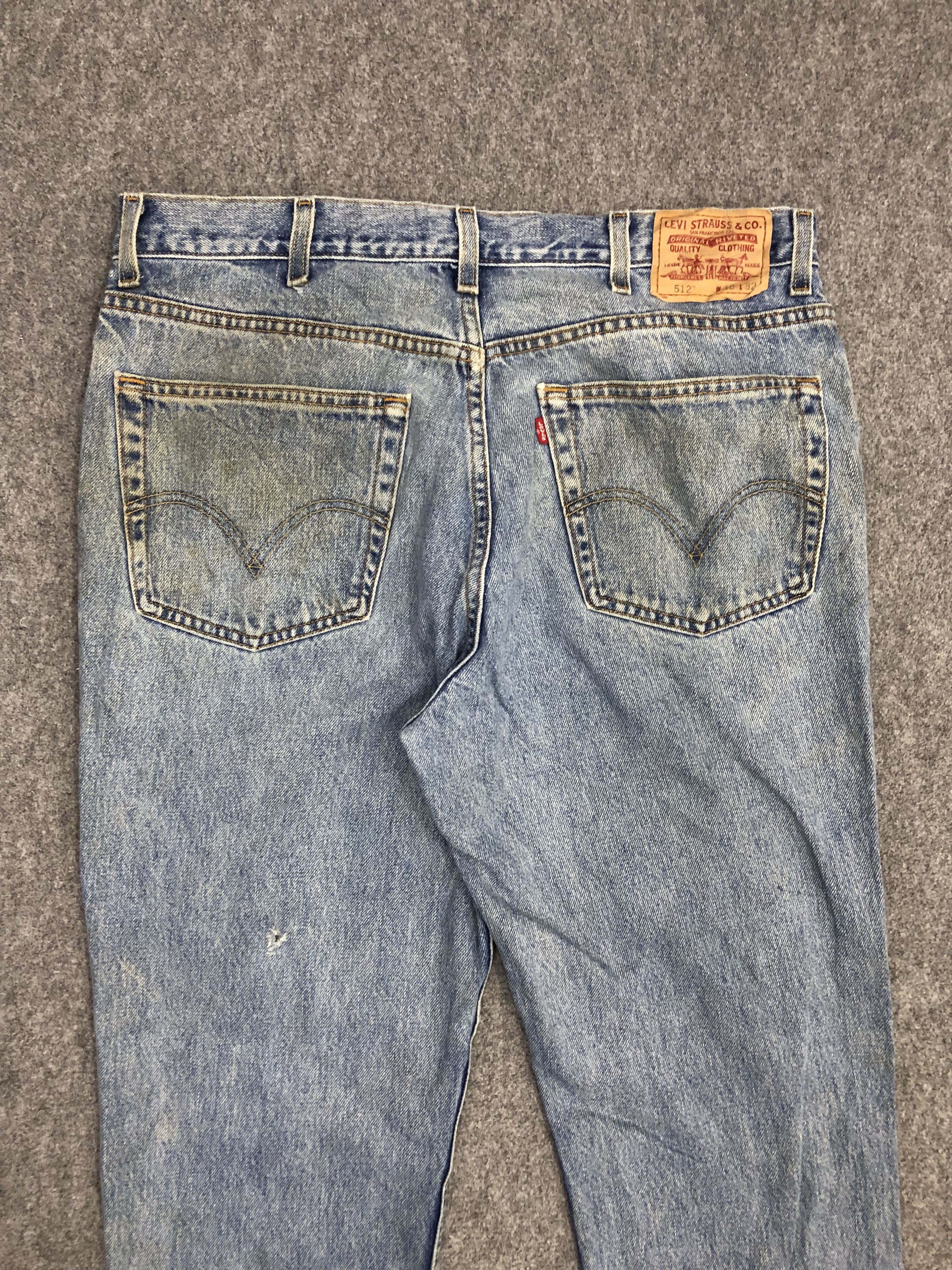 Levi's Vintage Levis 512 Rusty Jeans DP0965 Size US 37 - 4 Thumbnail