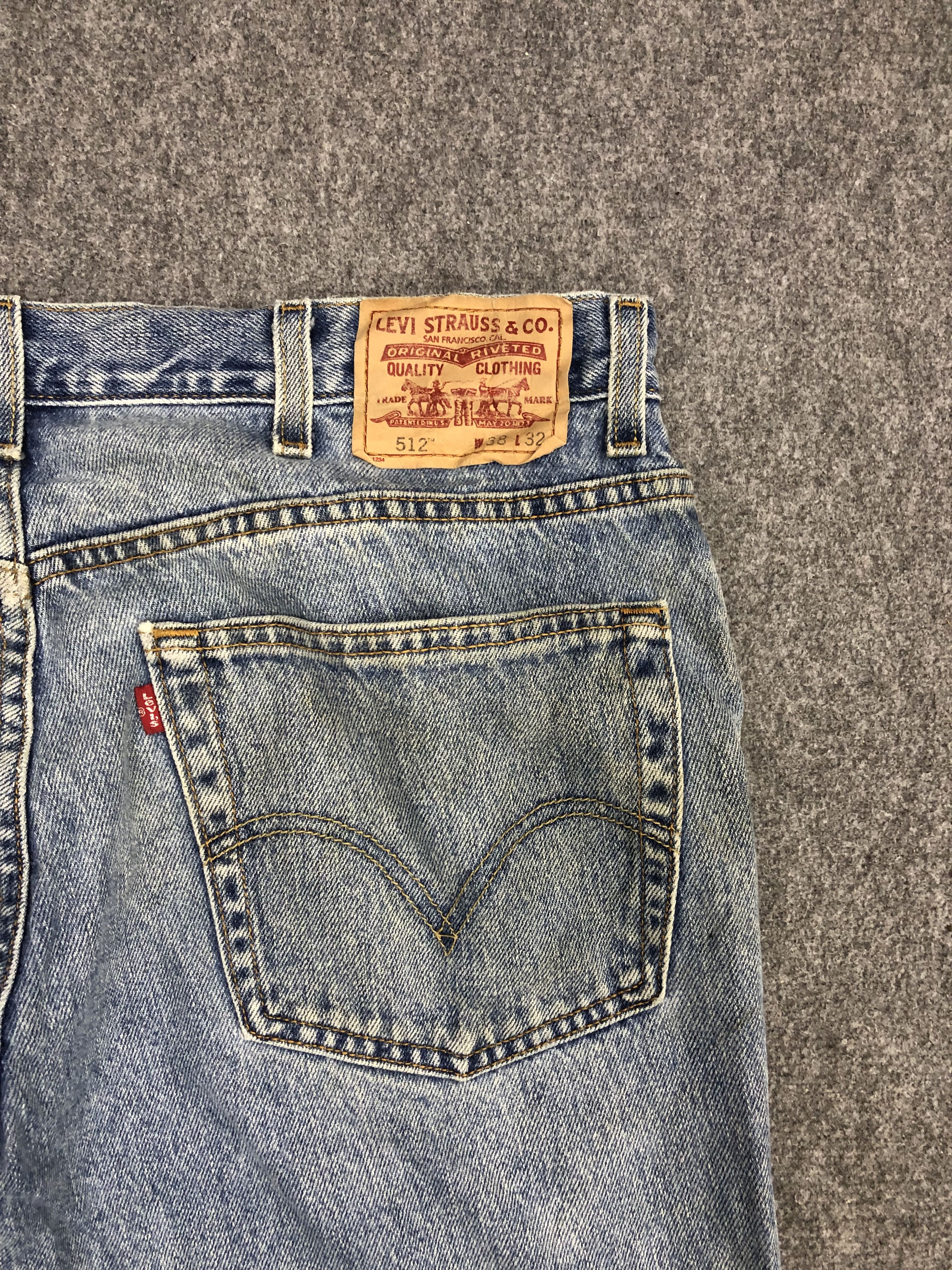 Levi's Vintage Levis 512 Rusty Jeans DP0965 Size US 37 - 12 Thumbnail