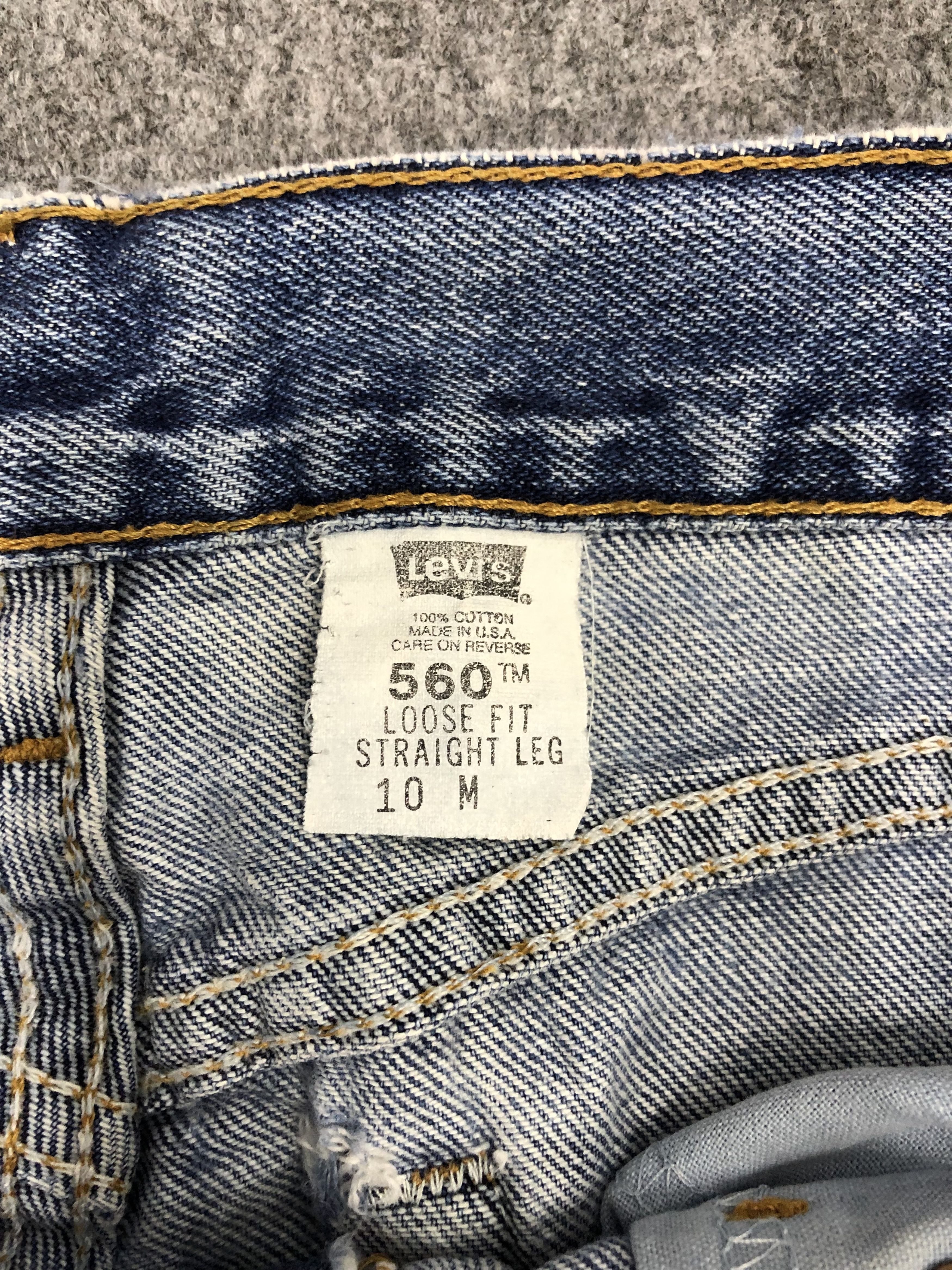 Levi's Vintage Levis 560 Jeans DP0964 Size US 30 / EU 46 - 6 Thumbnail