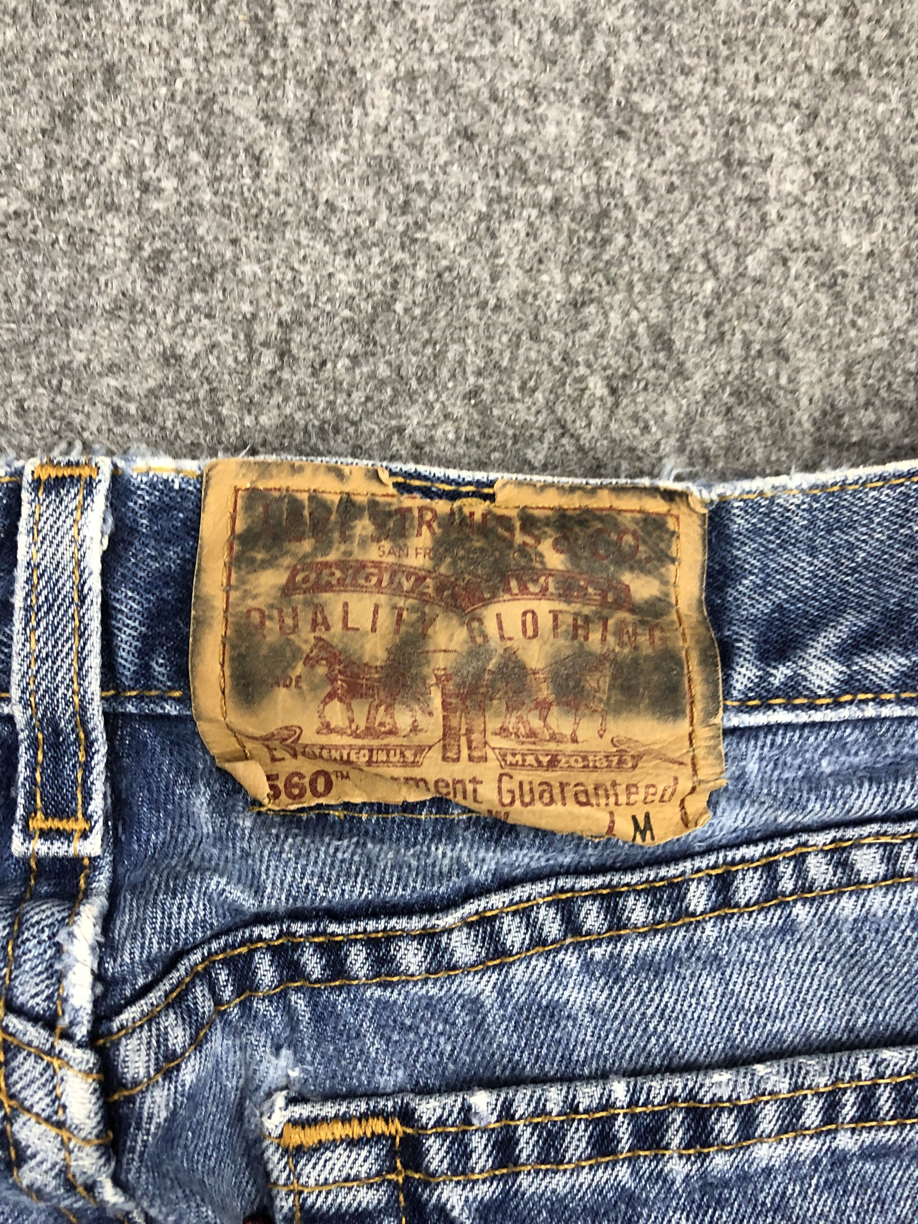 Levi's Vintage Levis 560 Jeans DP0964 Size US 30 / EU 46 - 5 Thumbnail