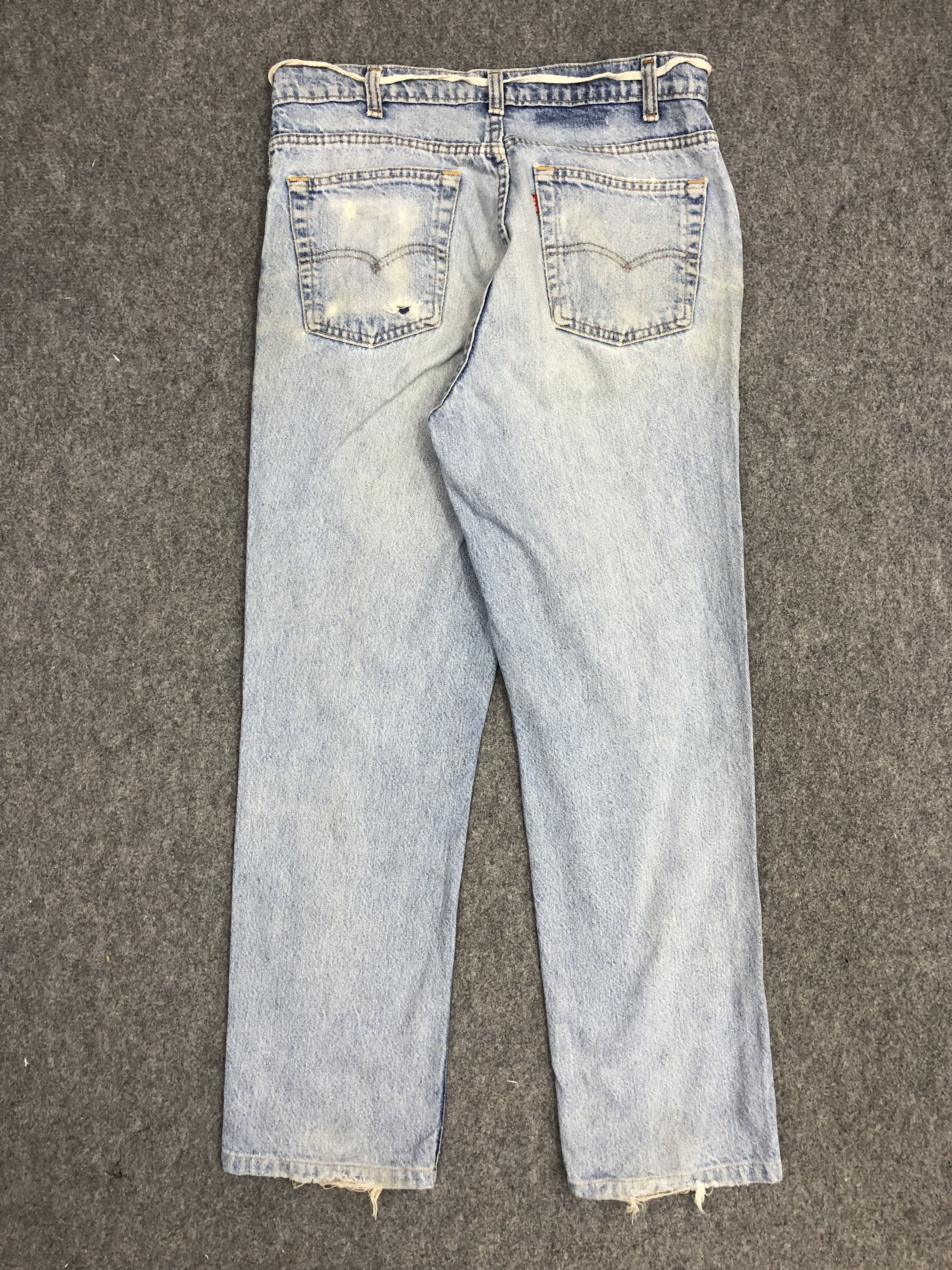 Levi's Vintage Levis Light Wash Jeans DP0963 Size US 34 / EU 50 - 3 Thumbnail