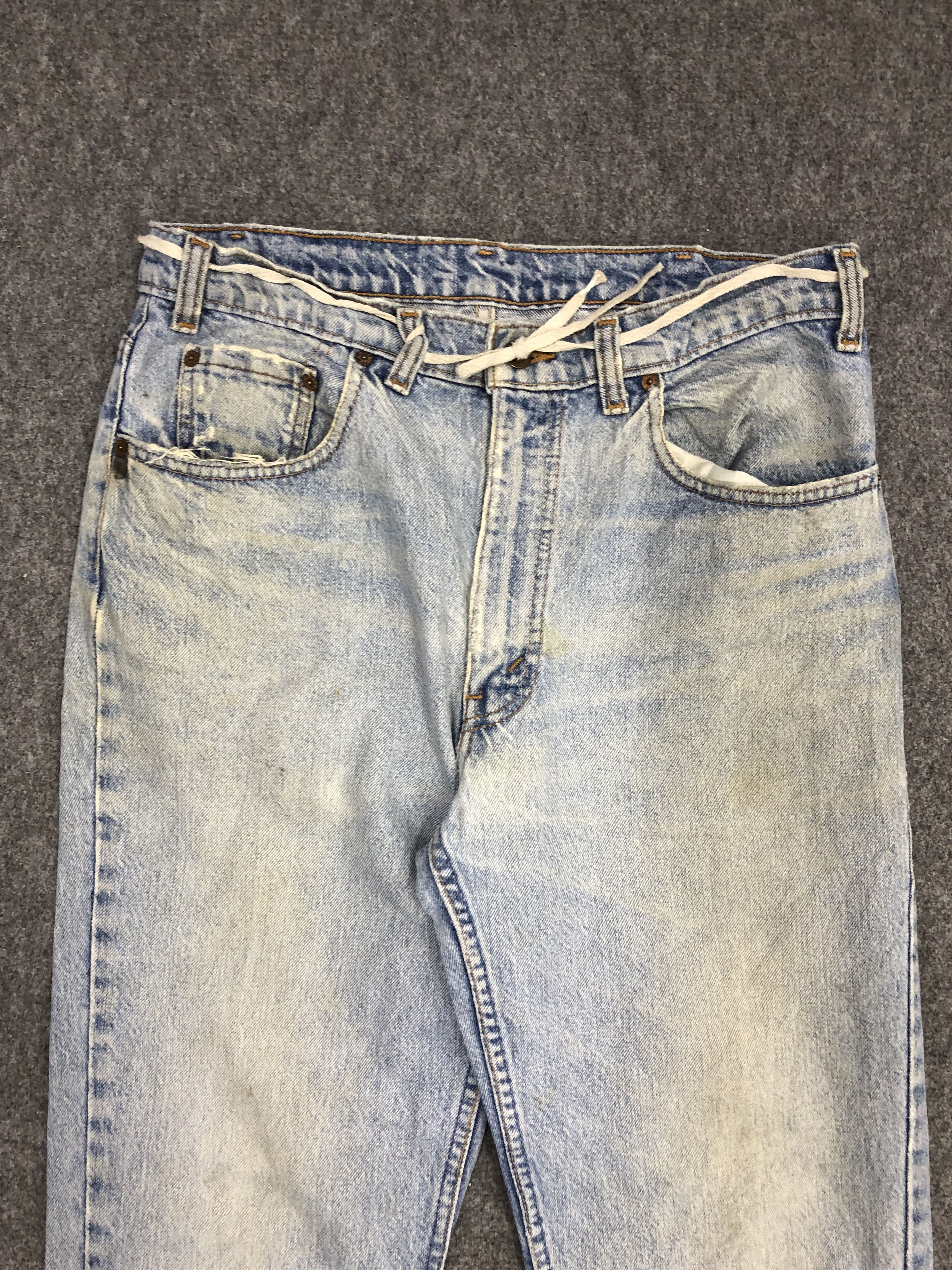 Levi's Vintage Levis Light Wash Jeans DP0963 Size US 34 / EU 50 - 2 Thumbnail