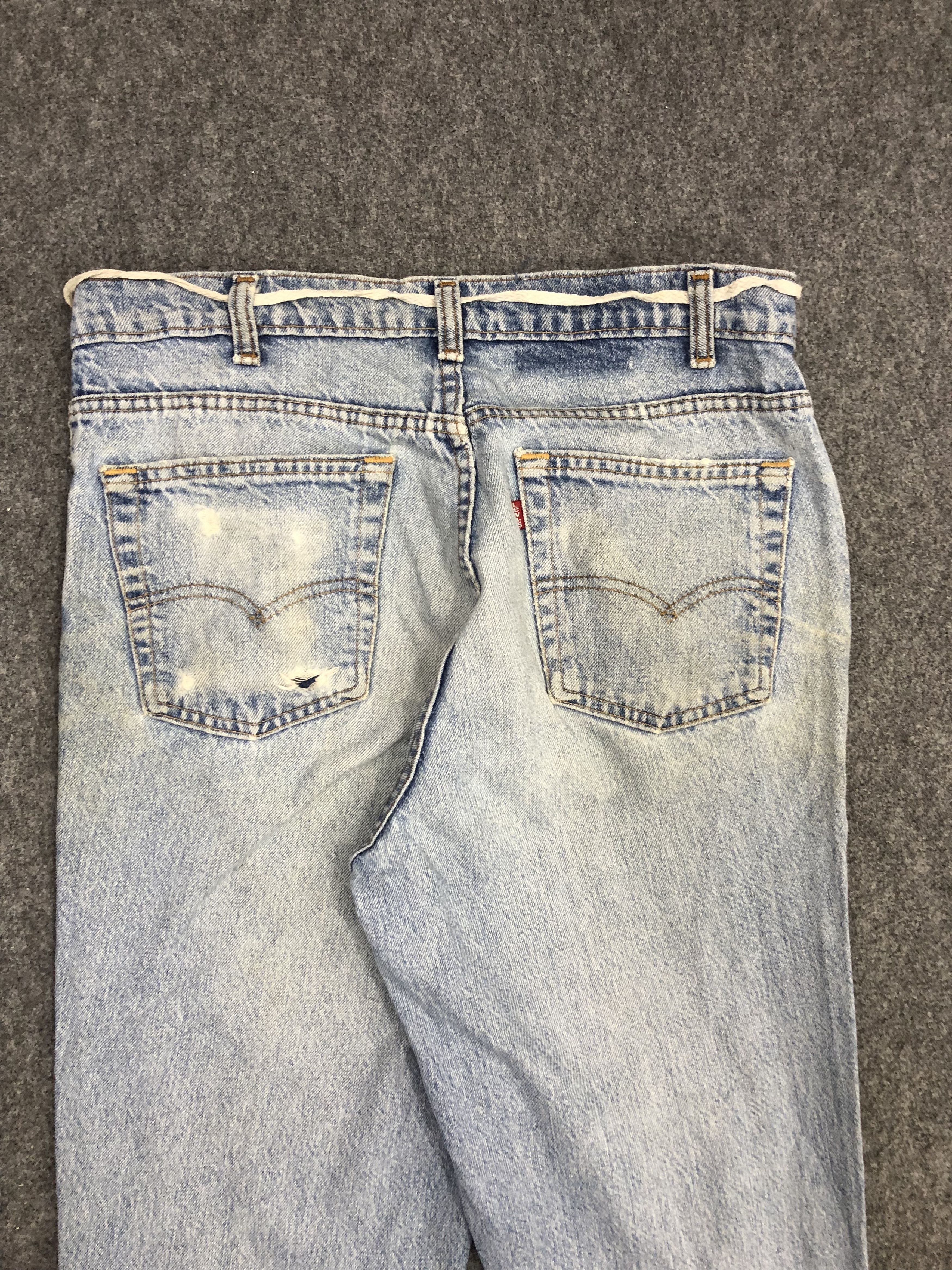 Levi's Vintage Levis Light Wash Jeans DP0963 Size US 34 / EU 50 - 4 Thumbnail