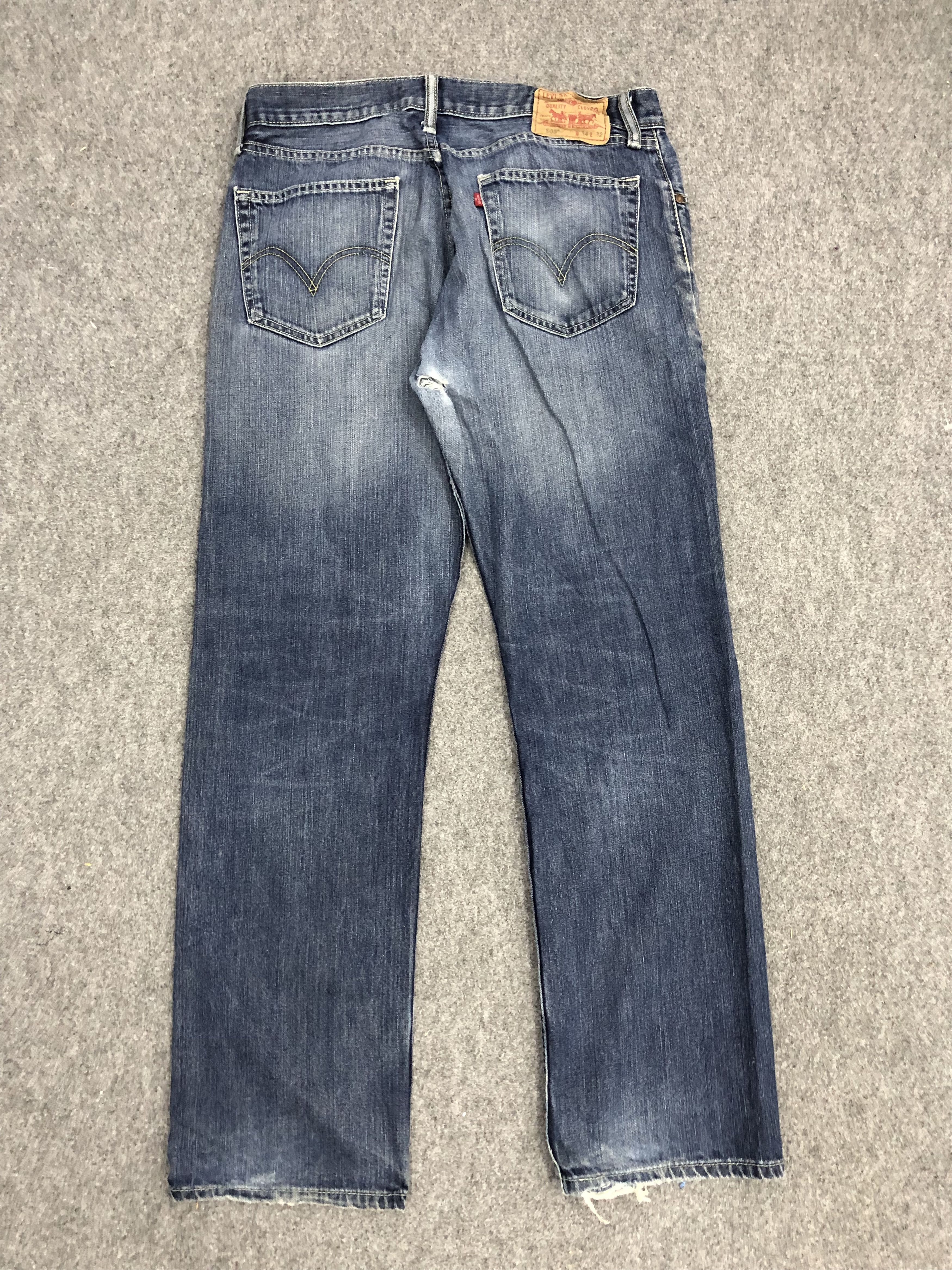 Levi's Vintage Levis 505 Jeans DP0958 Size US 35 - 3 Thumbnail