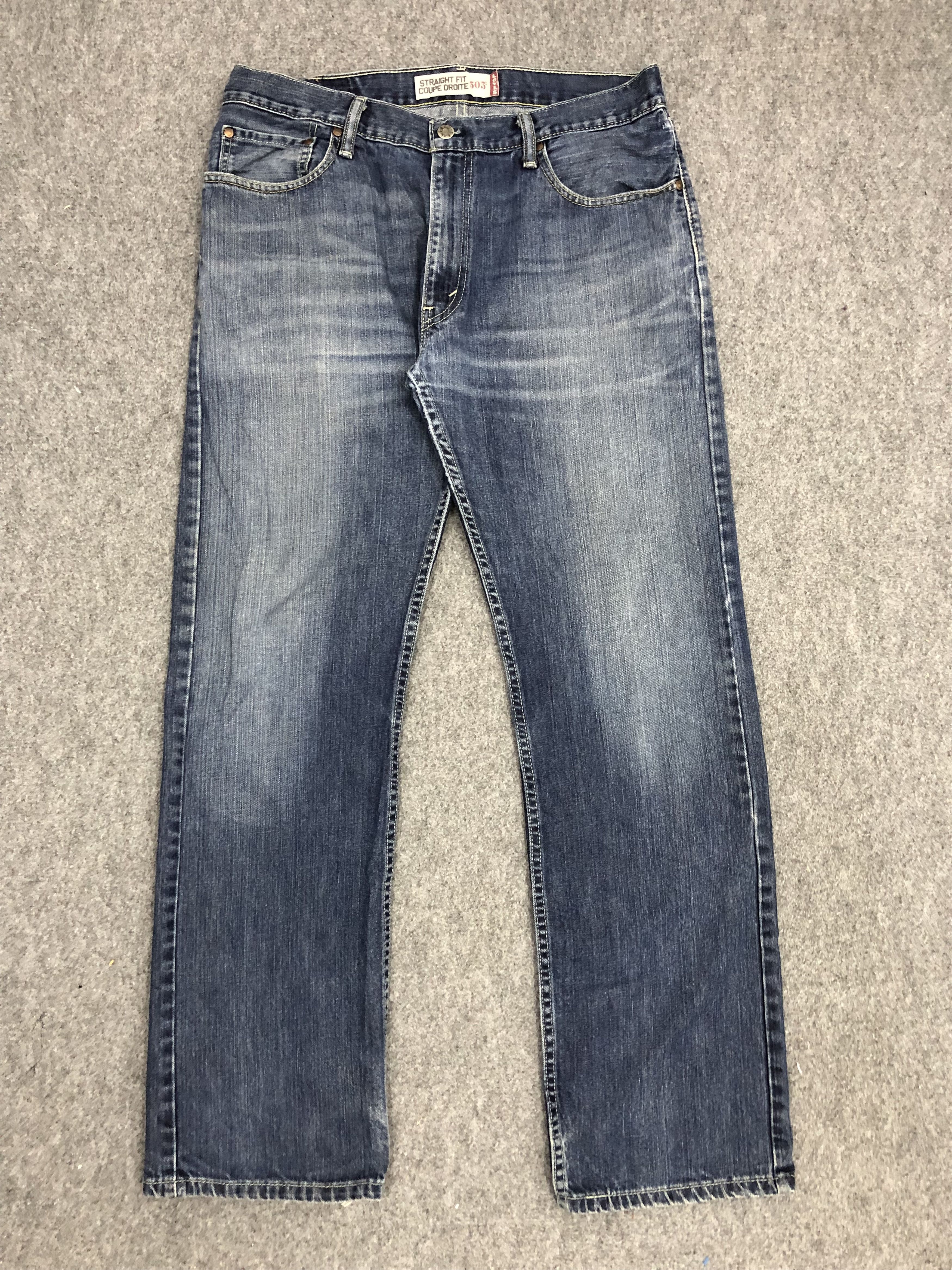 Levi's Vintage Levis 505 Jeans DP0958 Size US 35 - 1 Thumbnail
