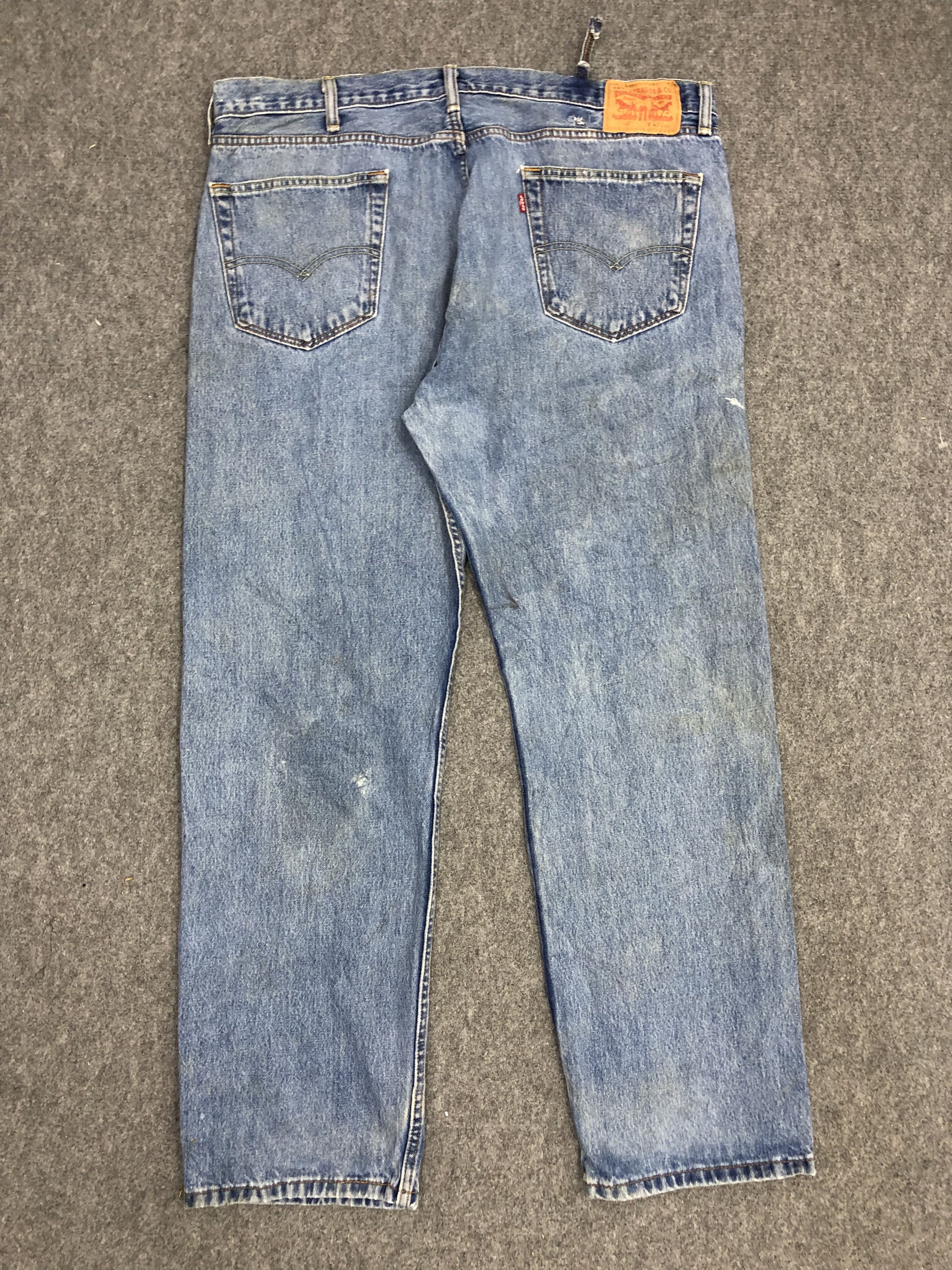 Levi's Vintage Levis 505 Light Wash Jeans DP0957 Size US 42 / EU 58 - 3 Thumbnail