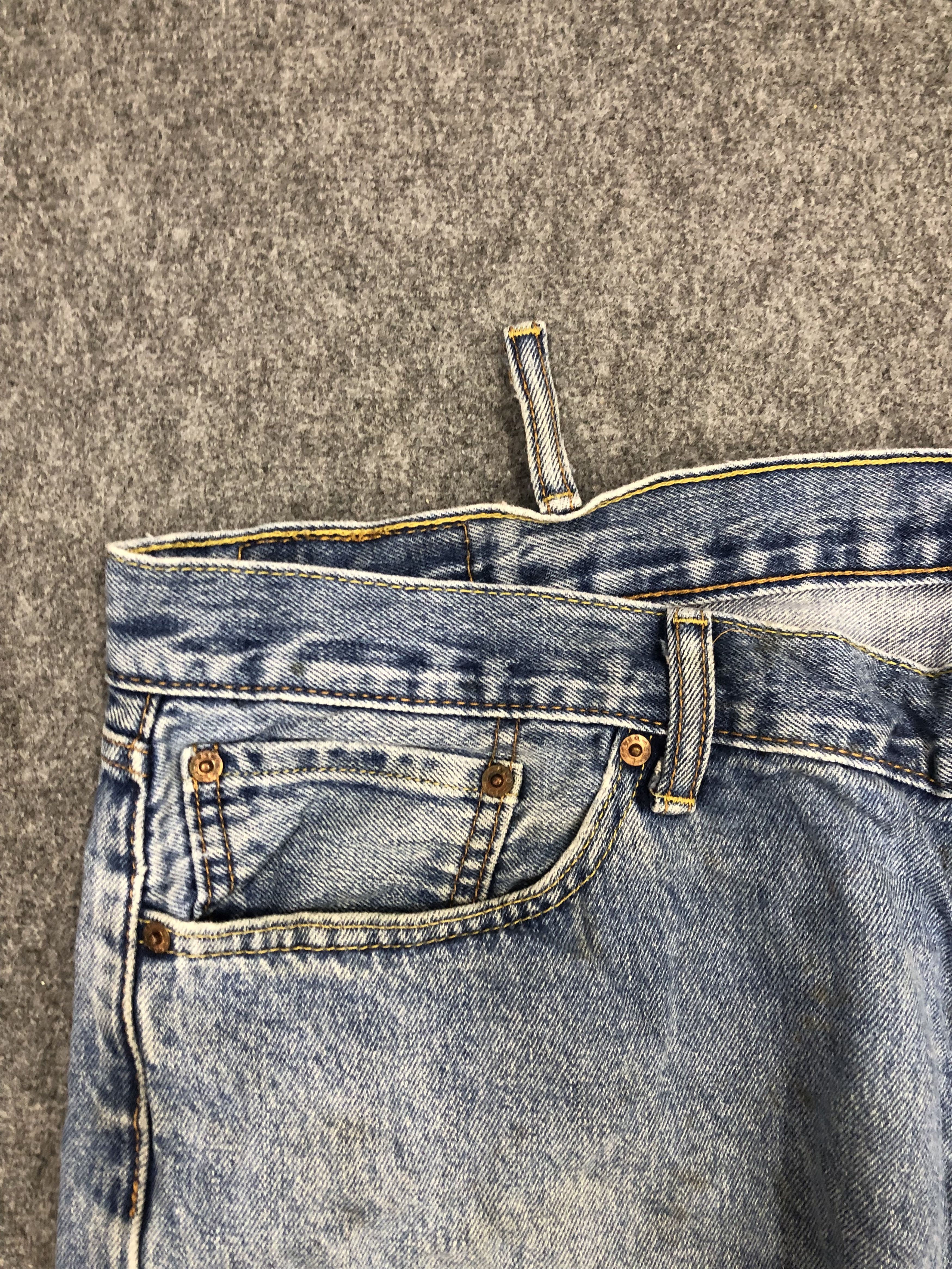 Levi's Vintage Levis 505 Light Wash Jeans DP0957 Size US 42 / EU 58 - 9 Thumbnail