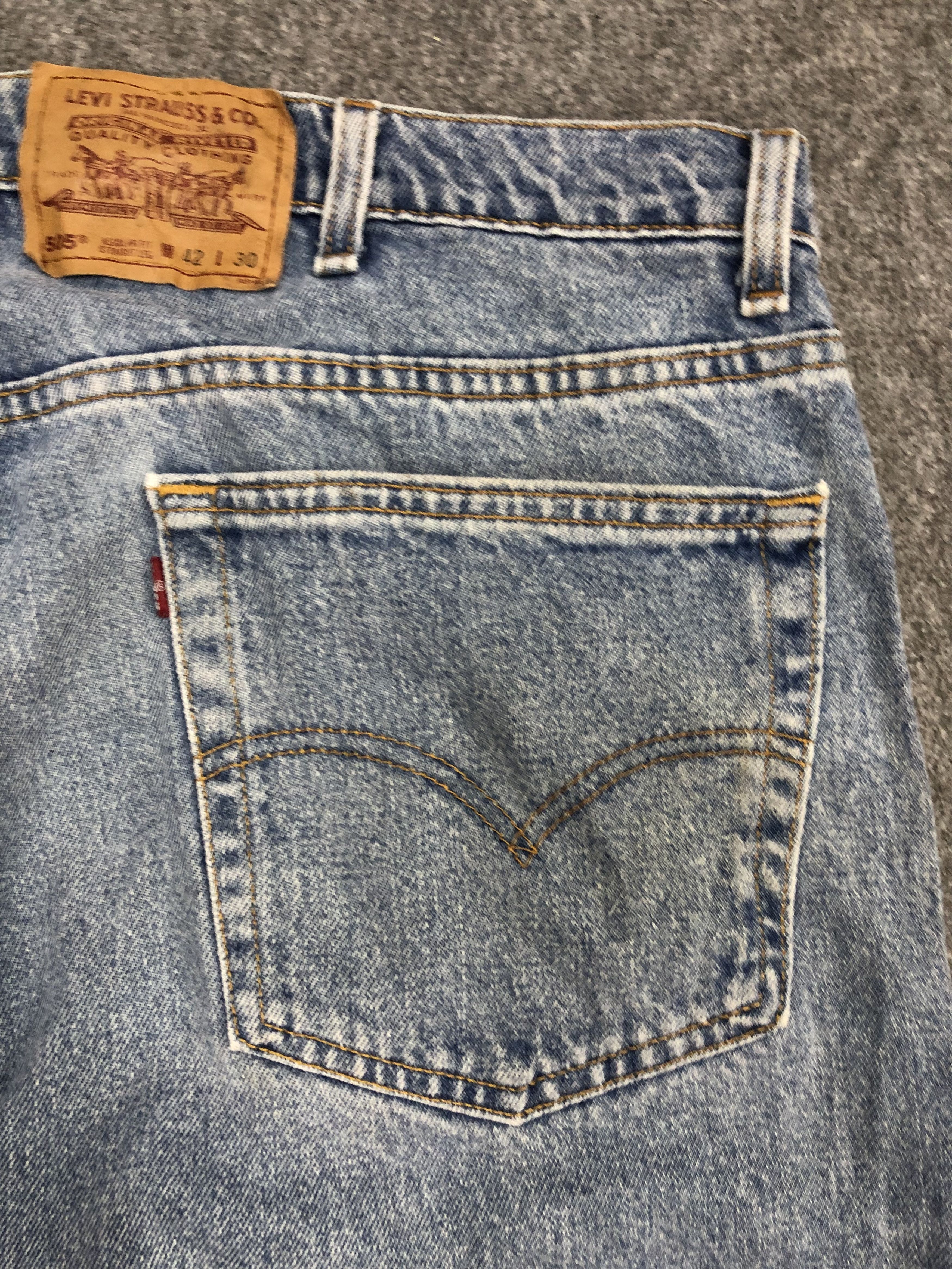 Levi's Vintage Levis 505 Light Wash Jeans DP0956 Size US 41 - 9 Thumbnail