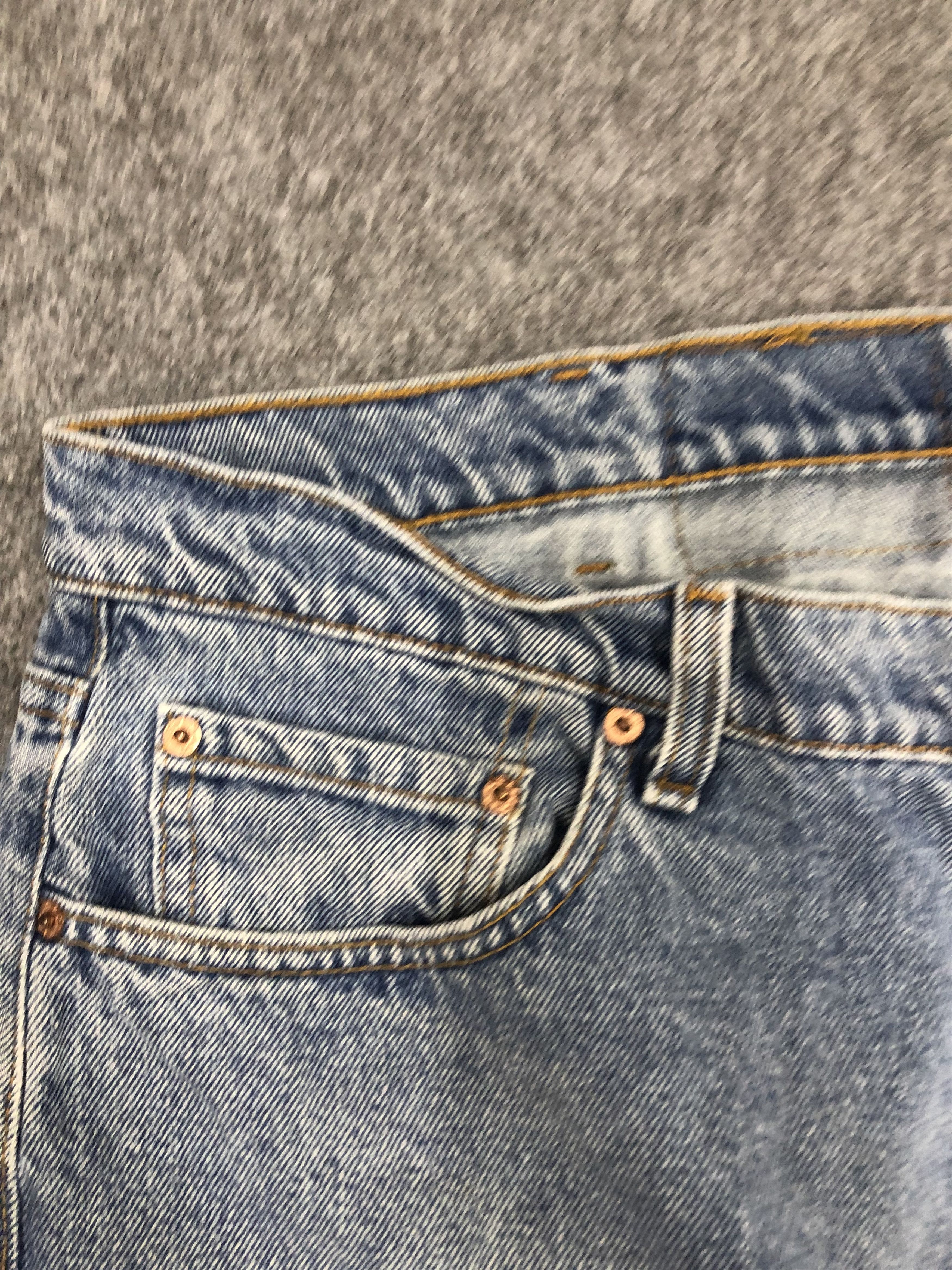Levi's Vintage Levis 505 Light Wash Jeans DP0956 Size US 41 - 5 Thumbnail