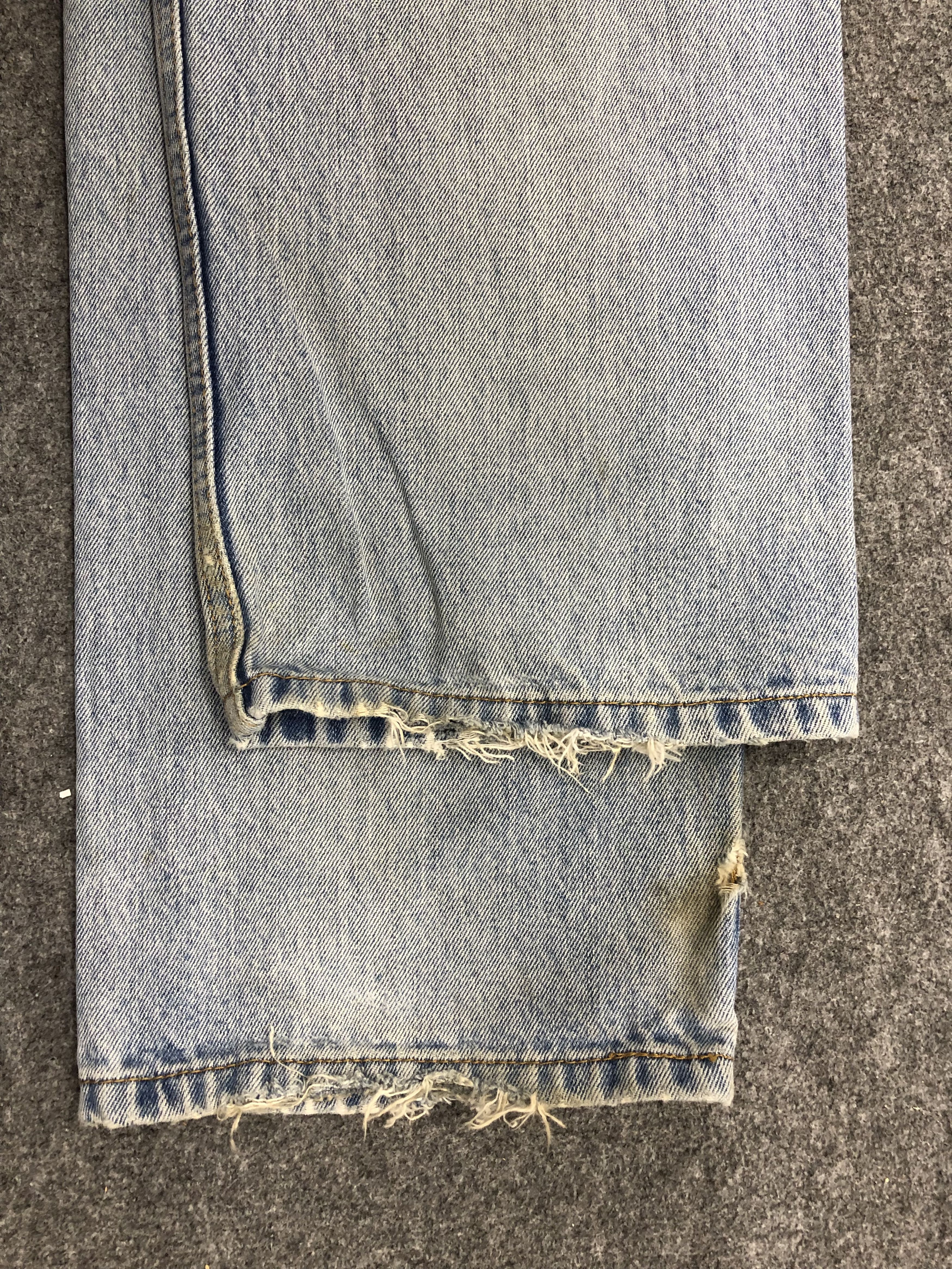 Levi's Vintage Levis 505 Light Wash Jeans DP0955 Size US 36 / EU 52 - 15 Thumbnail