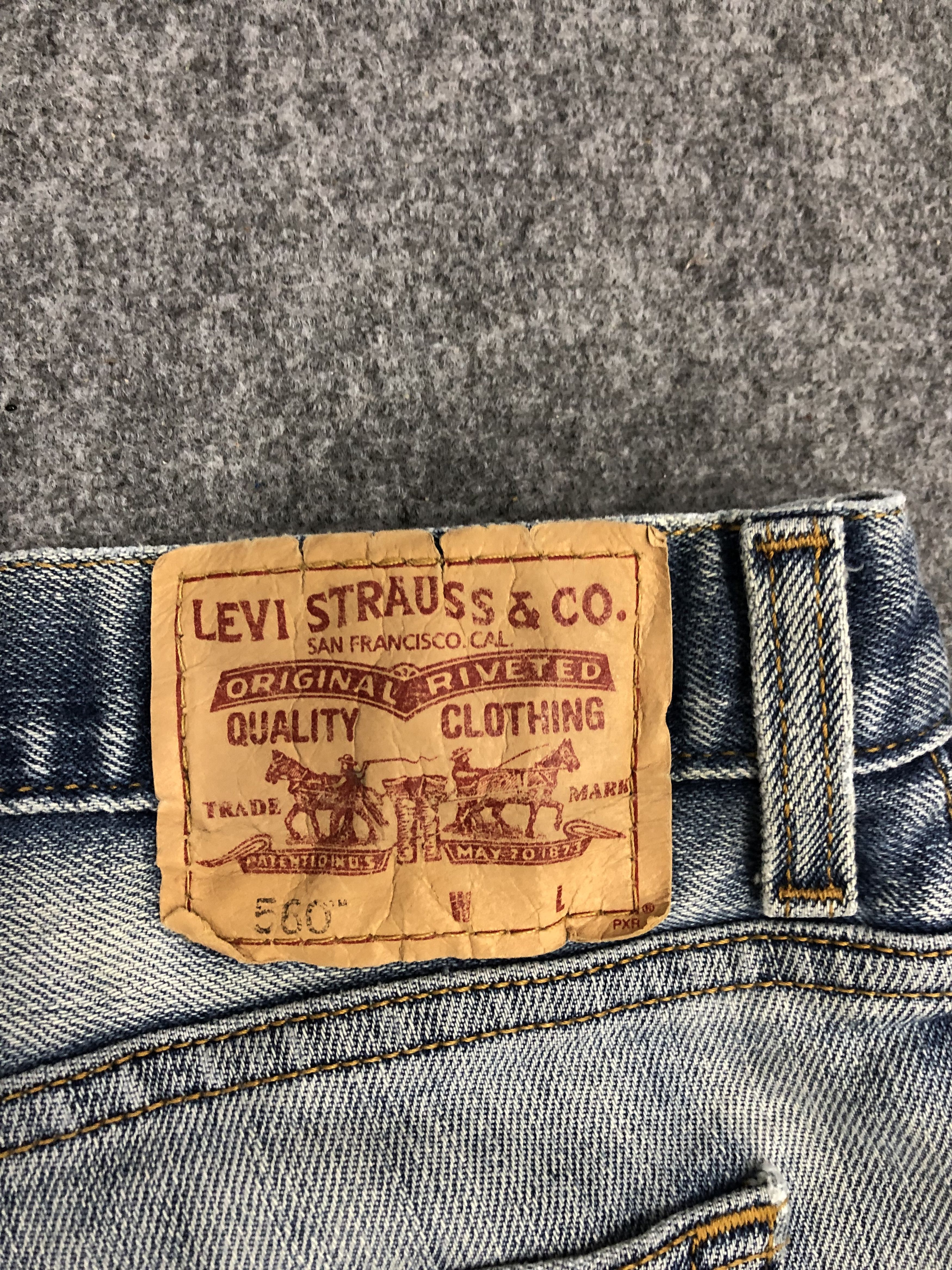 Levi's Distressed Vintage Levis 560 Jeans DP0989 Size US 44 / EU 60 - 5 Thumbnail