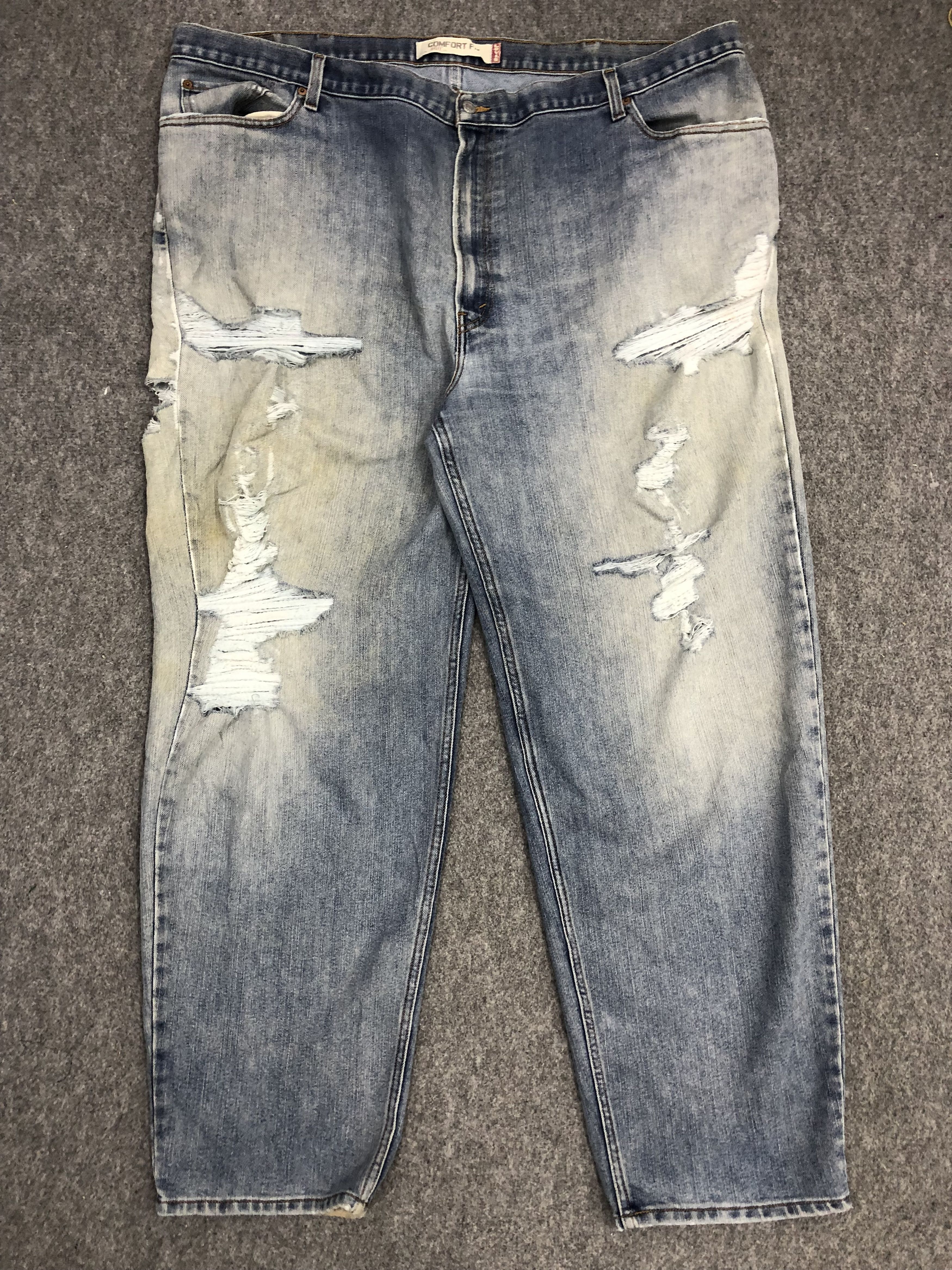 Levi's Distressed Vintage Levis 560 Jeans DP0989 Size US 44 / EU 60 - 1 Thumbnail