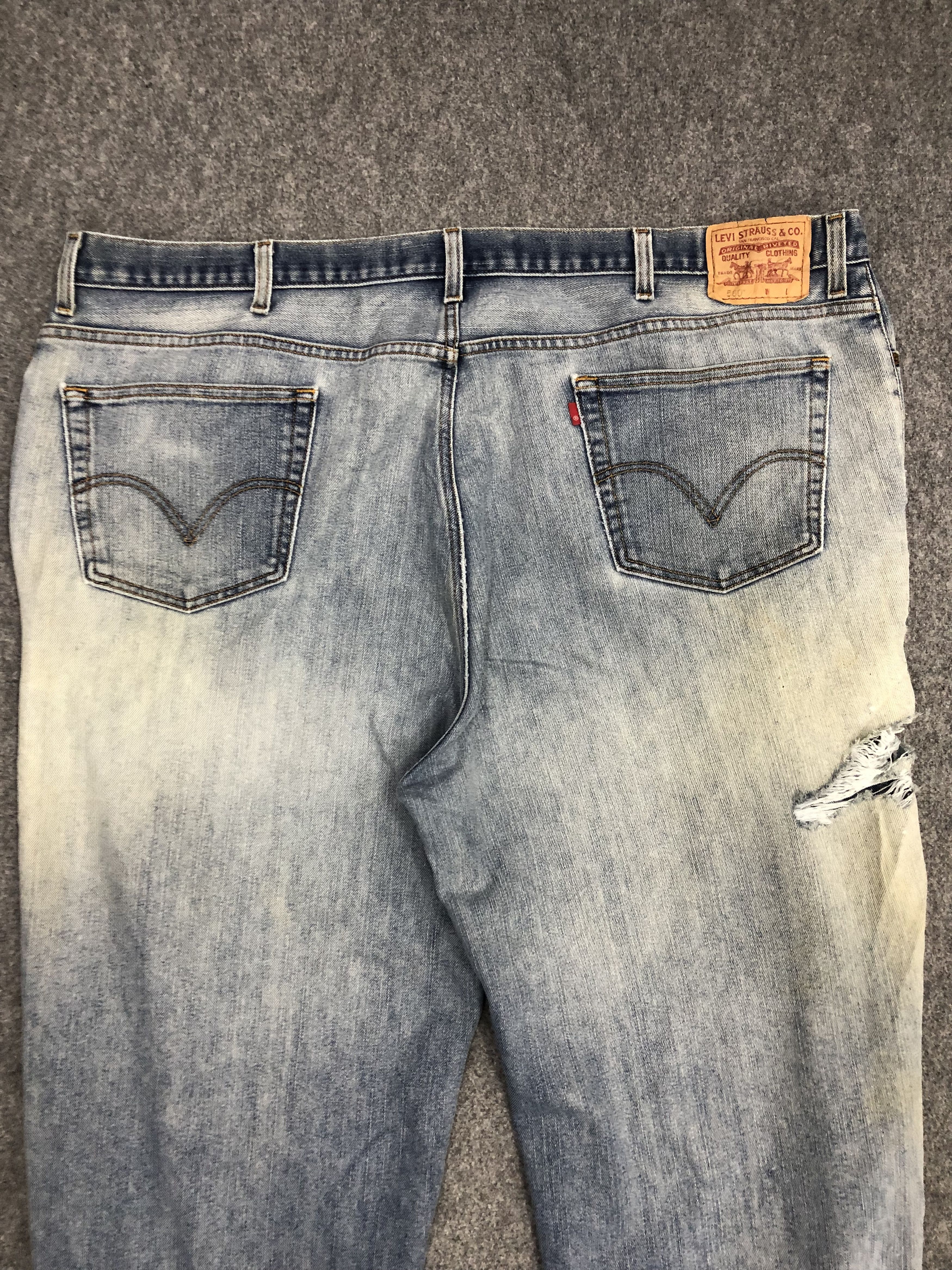 Levi's Distressed Vintage Levis 560 Jeans DP0989 Size US 44 / EU 60 - 4 Thumbnail