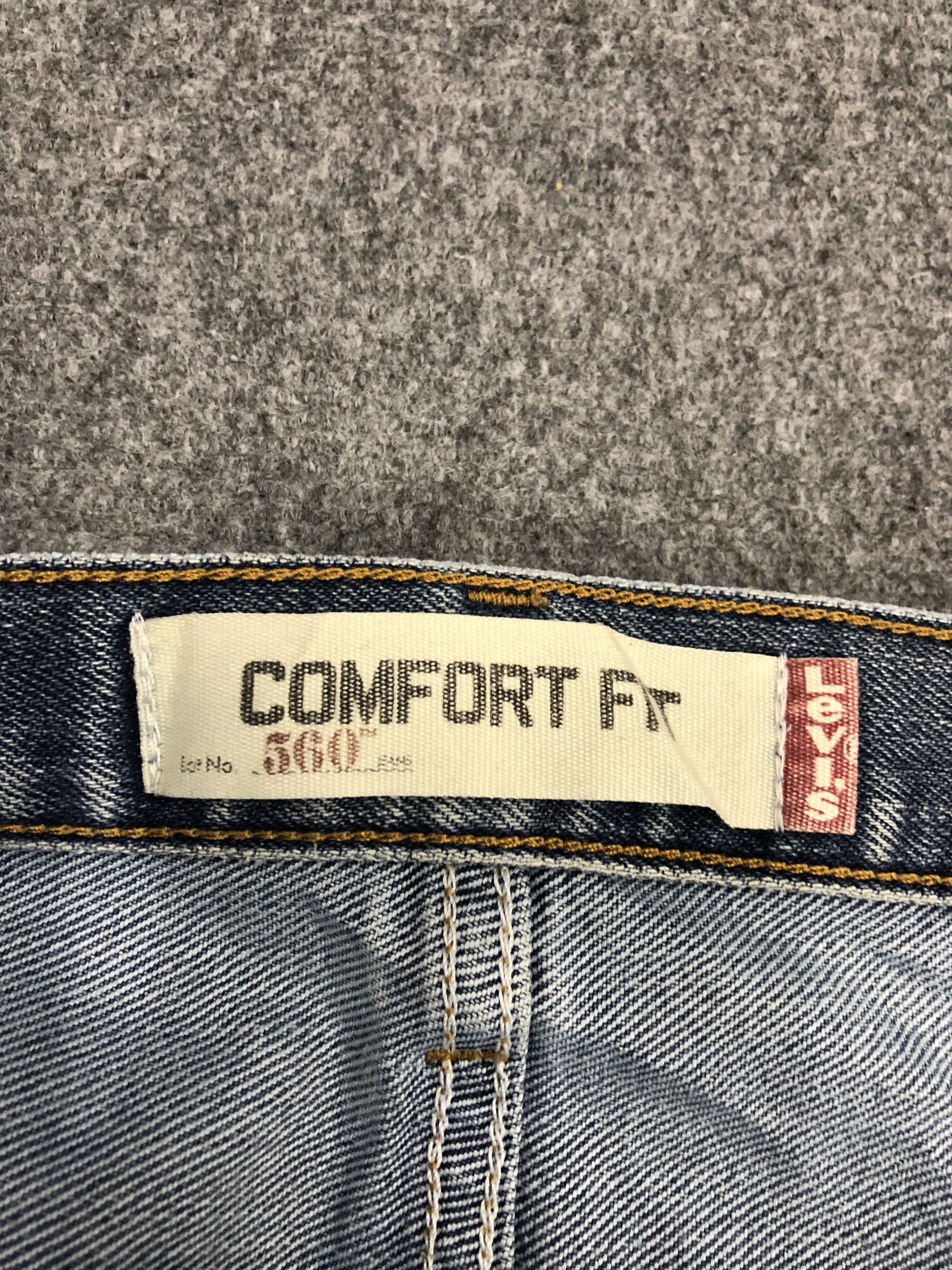 Levi's Distressed Vintage Levis 560 Jeans DP0989 Size US 44 / EU 60 - 6 Thumbnail