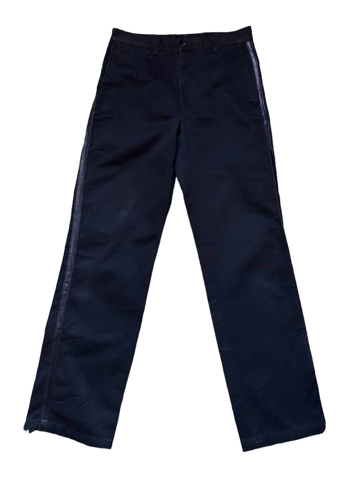 Hysteric Glamour SEC Japan Leather Side Tapes Chinos Pants Size US 29 - 1 Thumbnail