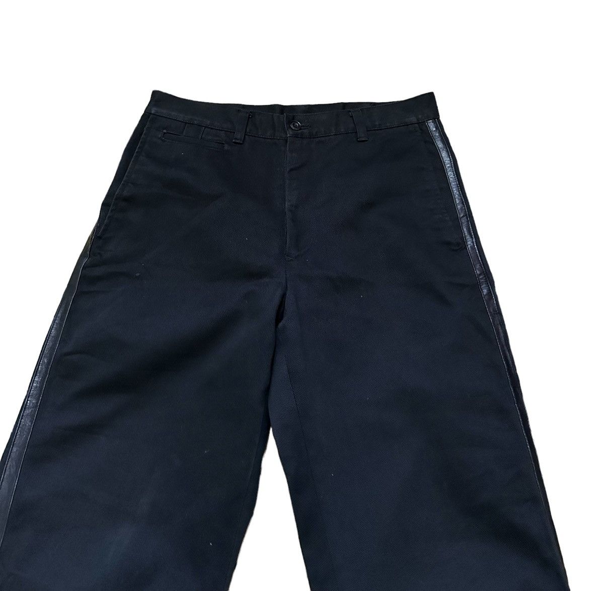 Hysteric Glamour SEC Japan Leather Side Tapes Chinos Pants Size US 29 - 2 Thumbnail
