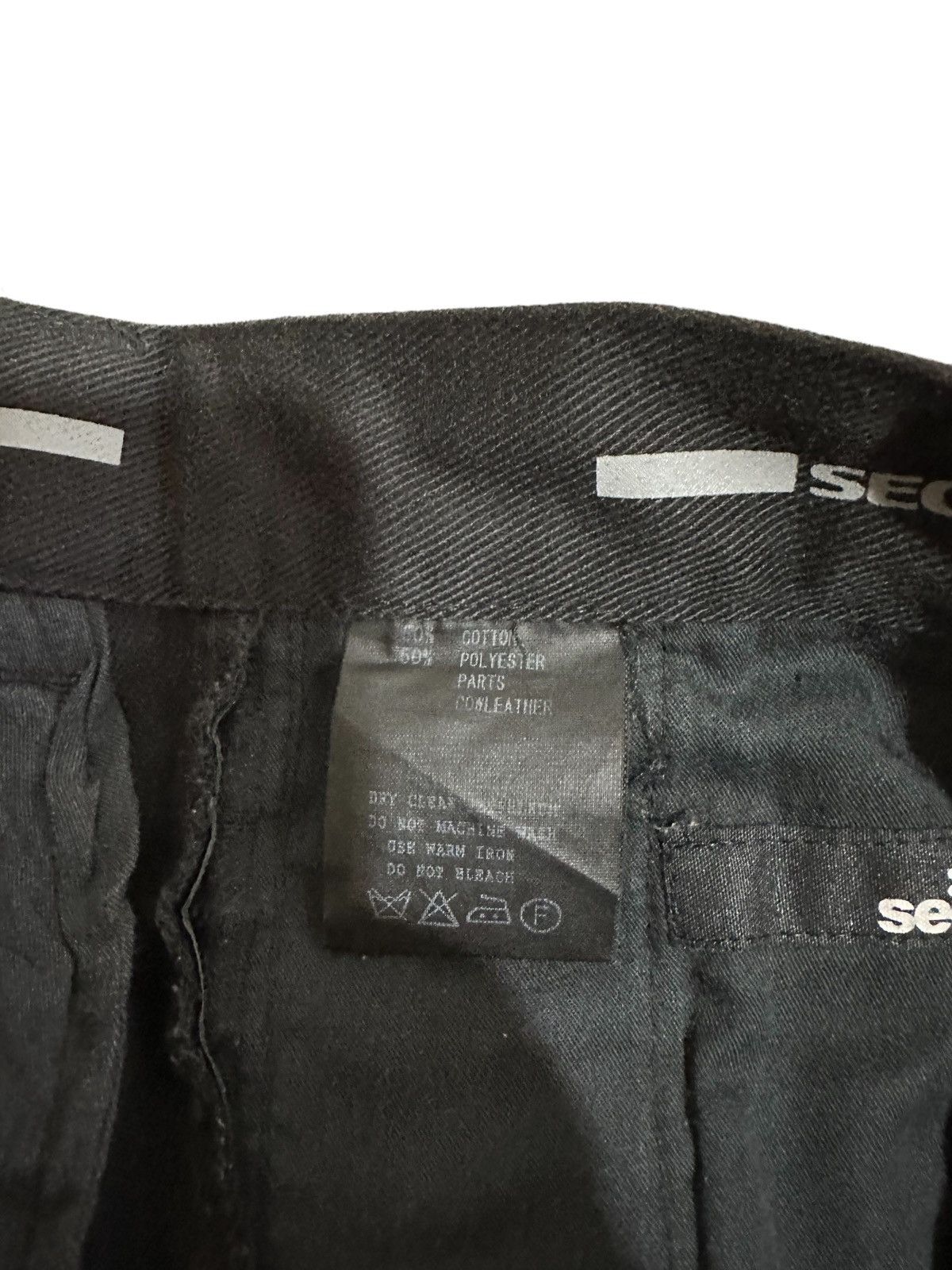Hysteric Glamour SEC Japan Leather Side Tapes Chinos Pants Size US 29 - 12 Thumbnail